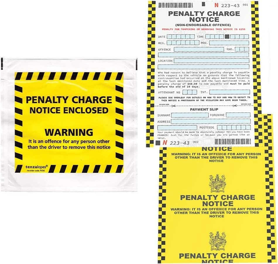 Panda Loco AWESOME Realistic Official Looking Novelty Joke Prank Funny Parking Ticket (1 X Ticket Set)