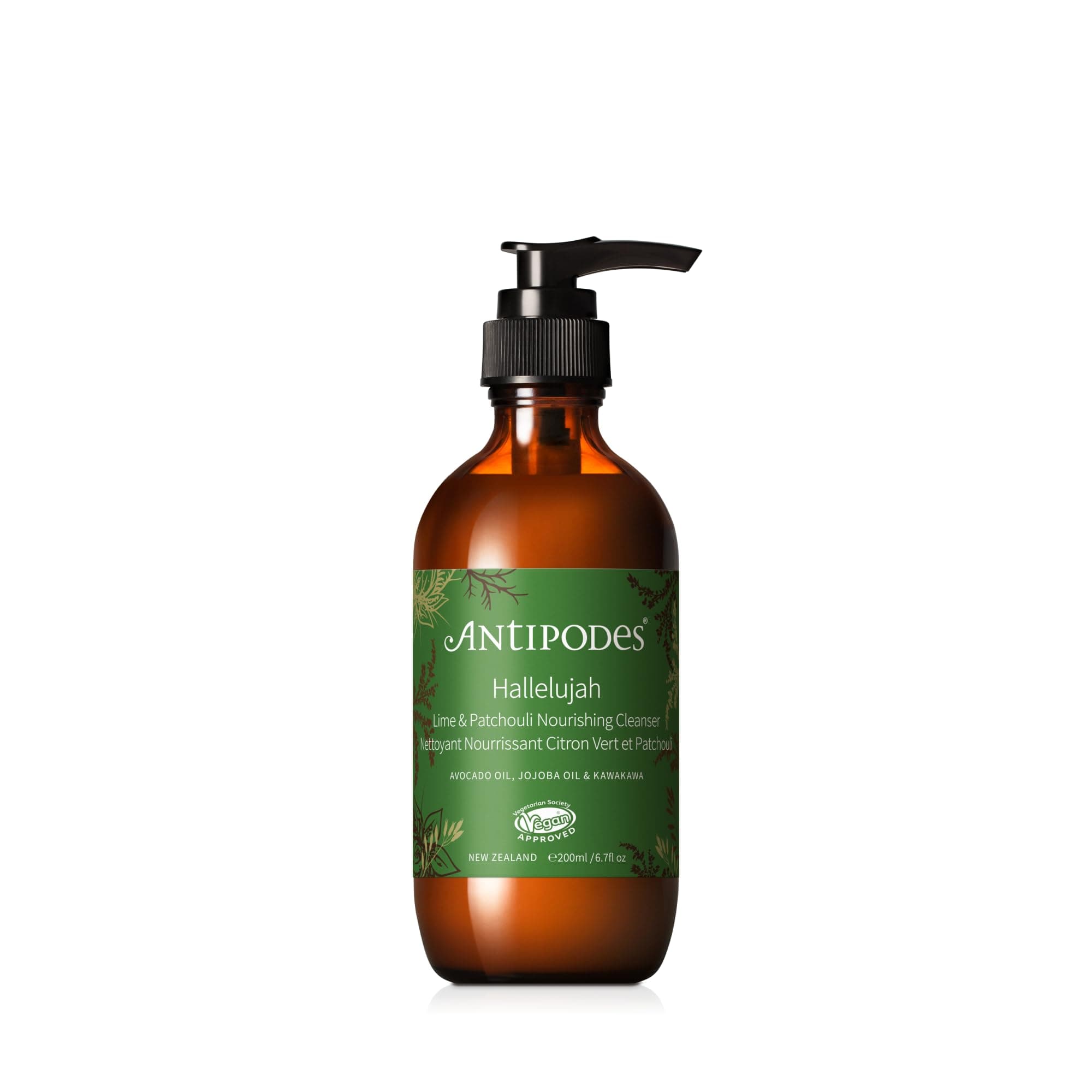 Antipodes Hallelujah Lime & Patchouli Facial Cleanser & Makeup Remover