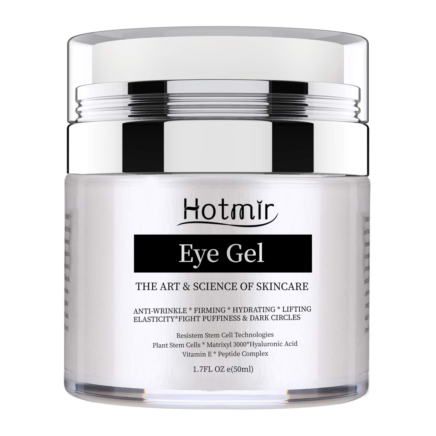 Eye Gel for Dark Circles and Puffiness, | Wrinkless and Fine Lines, | Anti-aging Bags, - Under Eye Cream Treatment - 1.7 fl oz