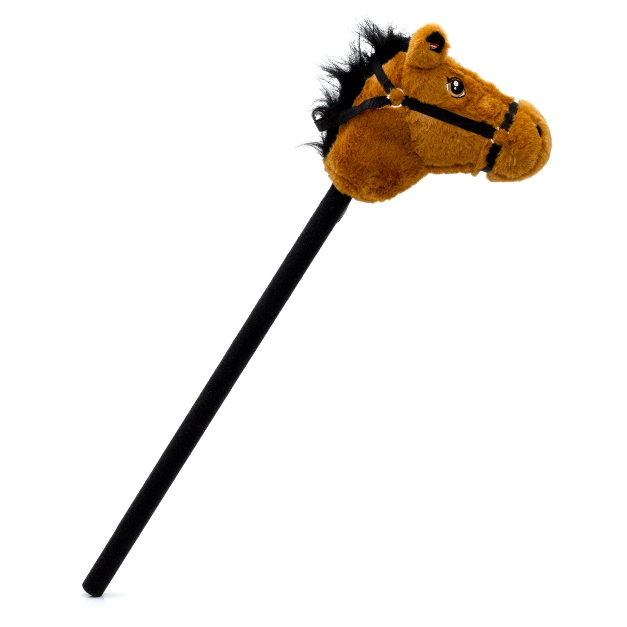 Childrens Plush Hobby Horse With Sound