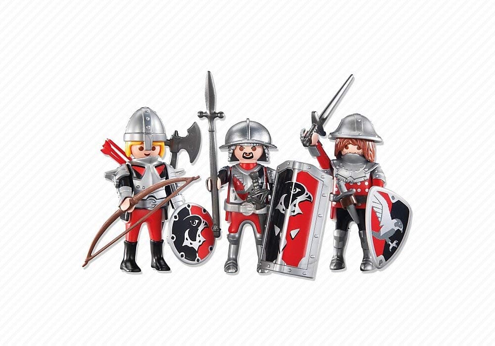 playmobil 6381 - 3 hawk knights