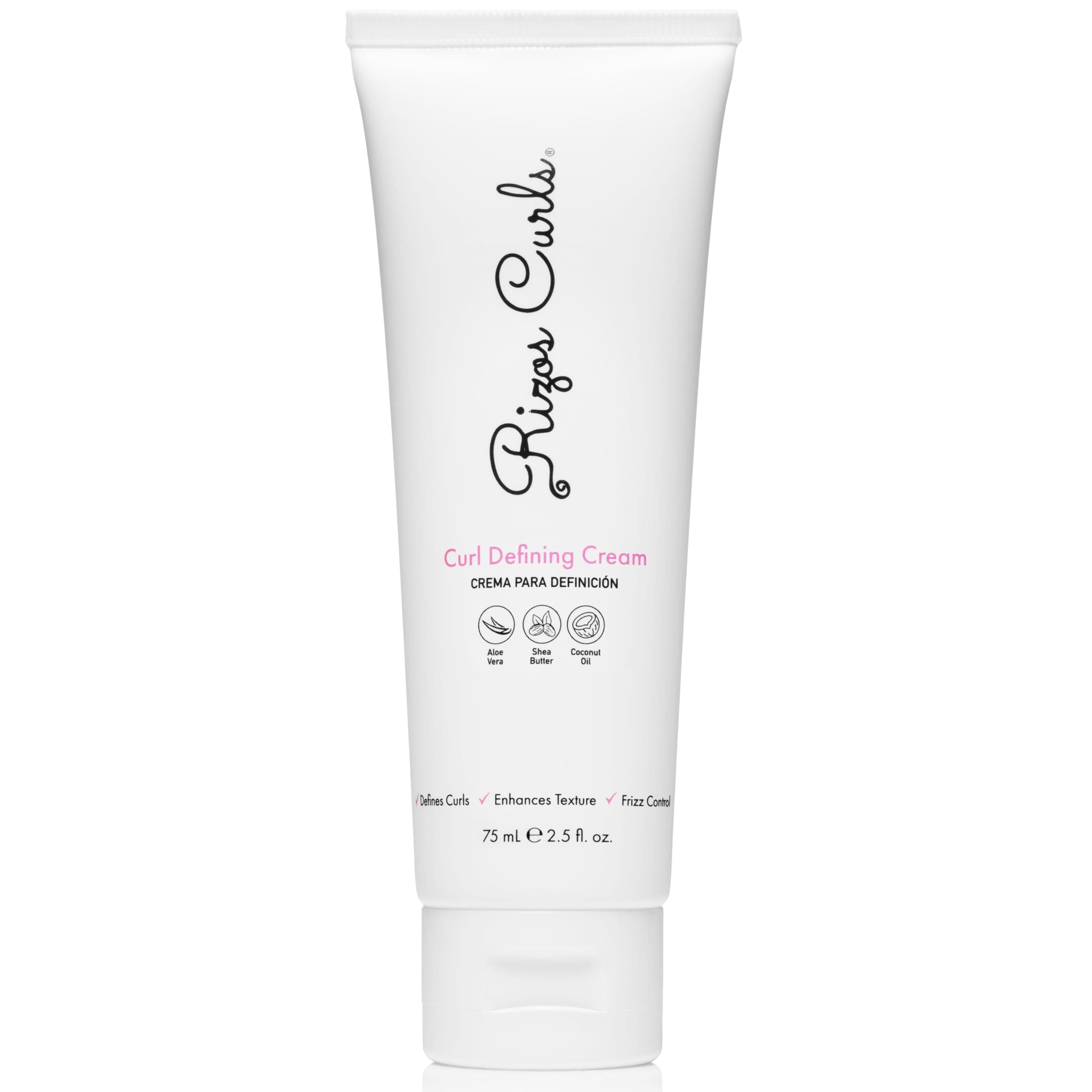 Travel Curl Defining Cream, Enhance Waves, Curls & Coils, Soft Hold for Weightless Volume, Moisturizing for Frizz-Free Shine with Aloe Vera, Coconut Oil & Shea Butter, 2.5 oz