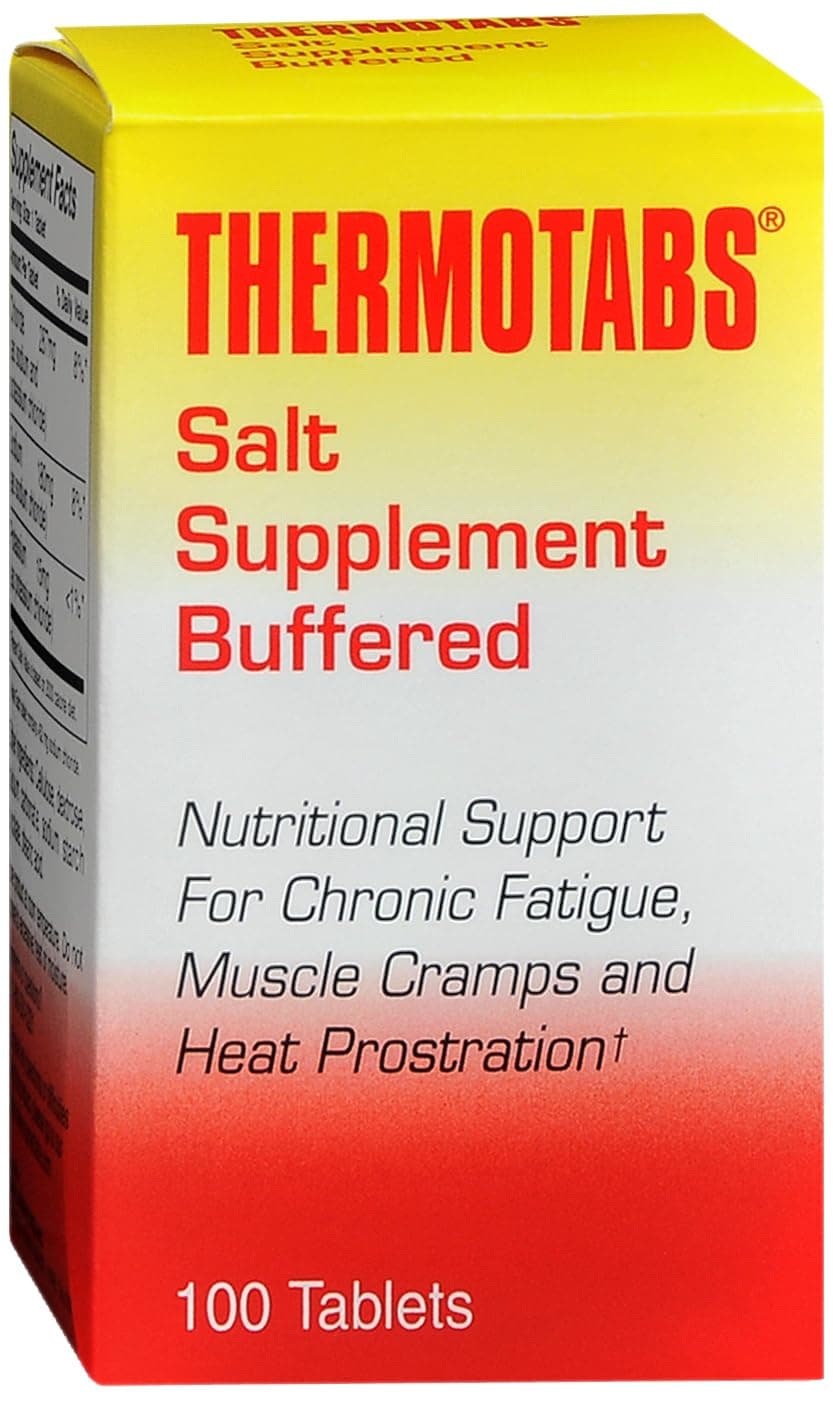 Thermotabs Salt Supplement Buffered - 100 Tablets (Pack of 2) by Thermotabs