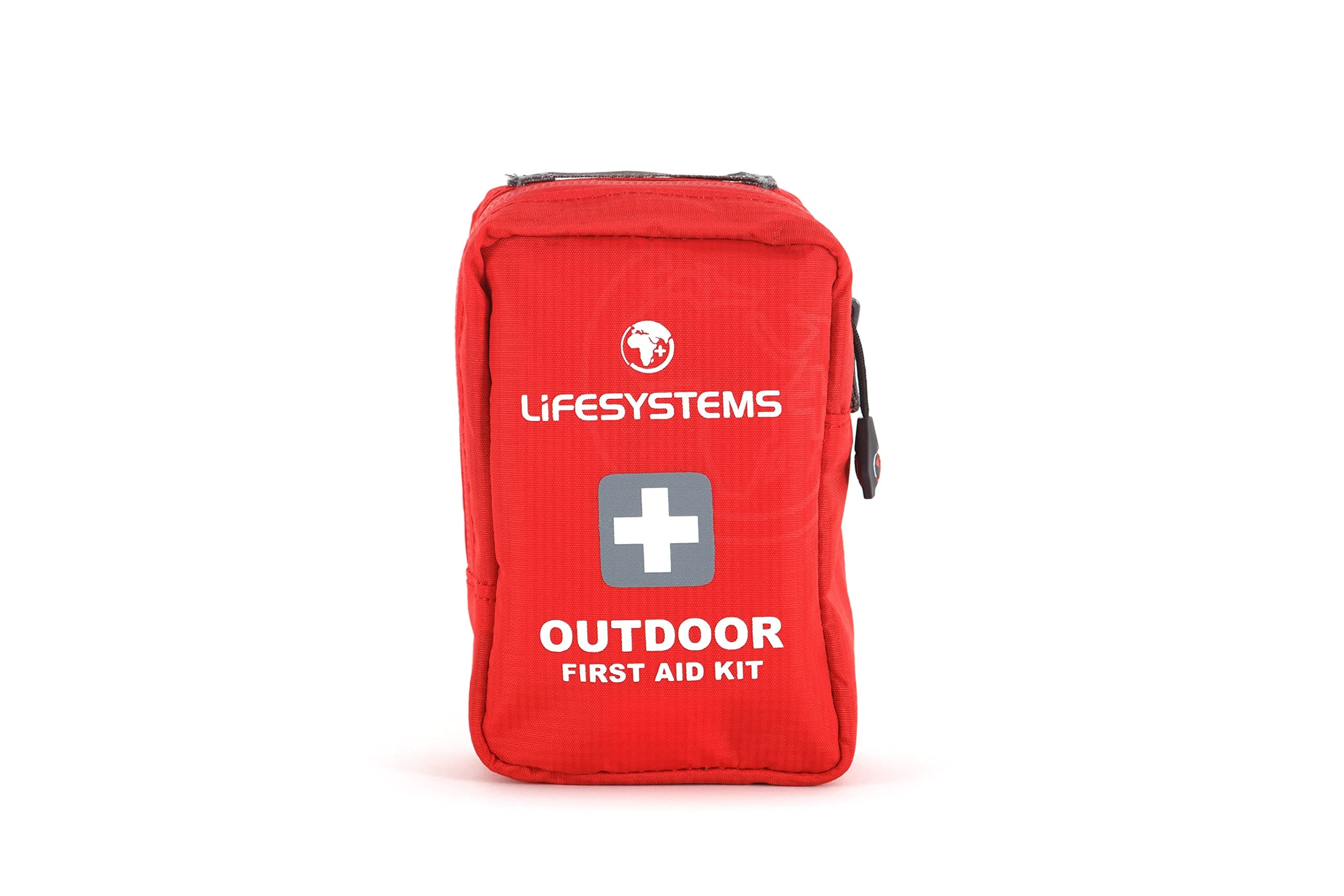 LifesystemsOutdoor First Aid Kit, CE Certified Contents, Specifically Designed for Hiking and Outdoor, Red