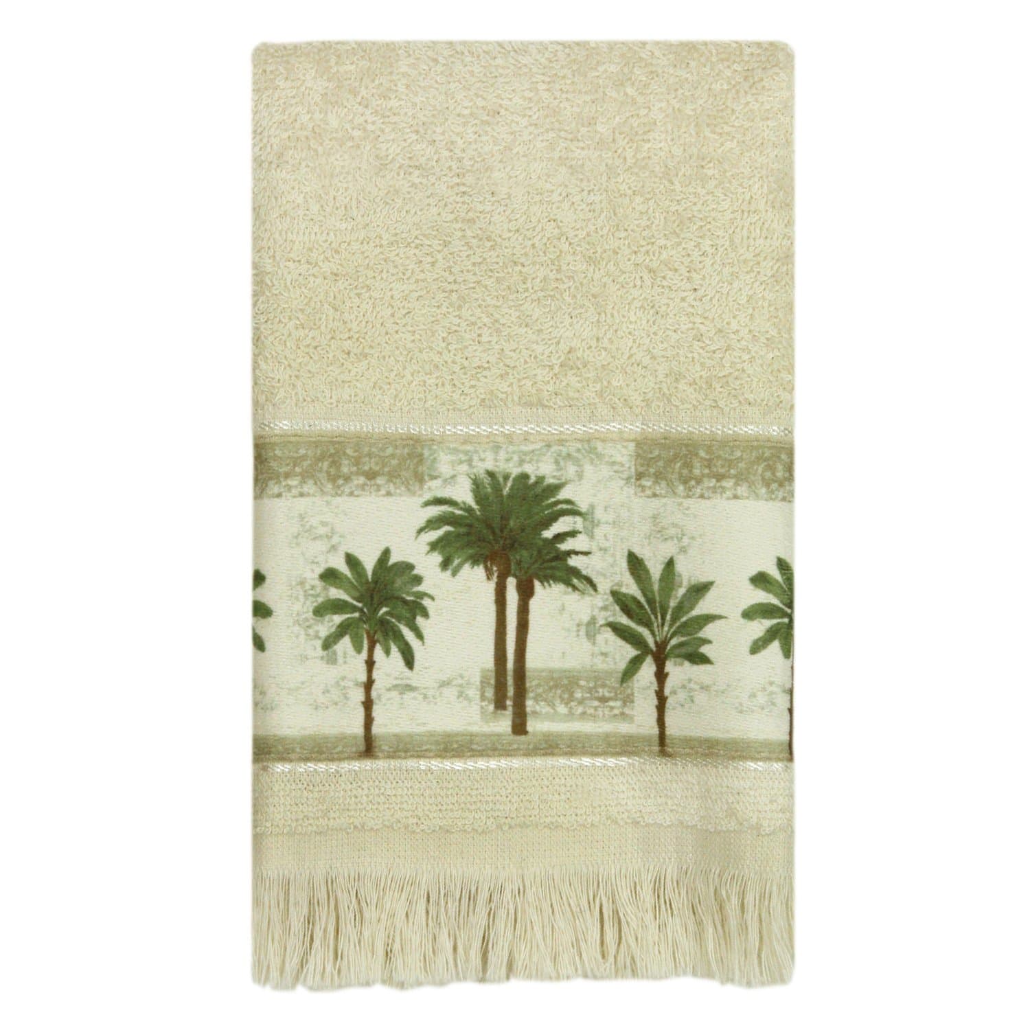 47470 Citrus Palm Fingertip Towel