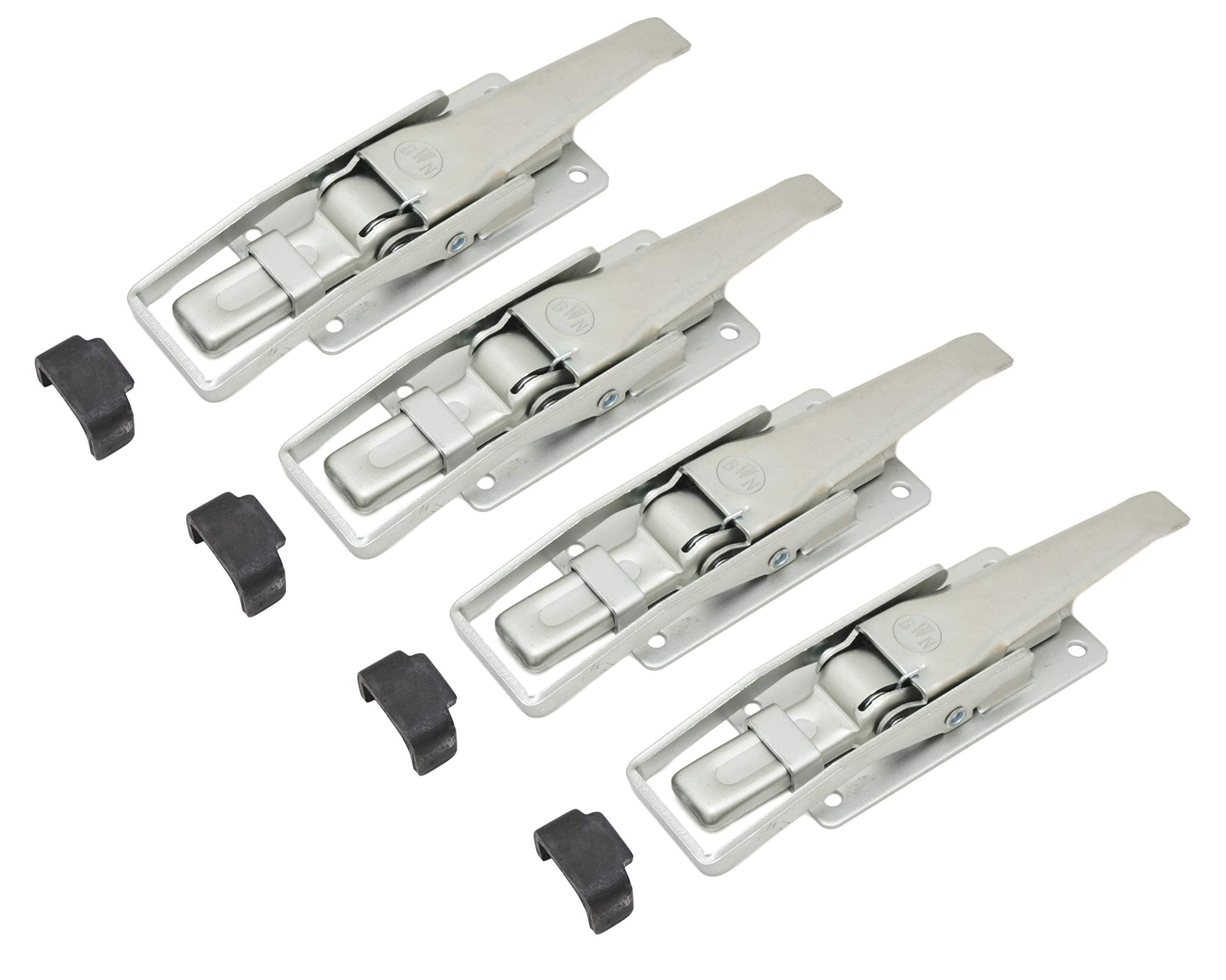 Tension lock including counter holder, side closure, eccentric closure, trailer assembly