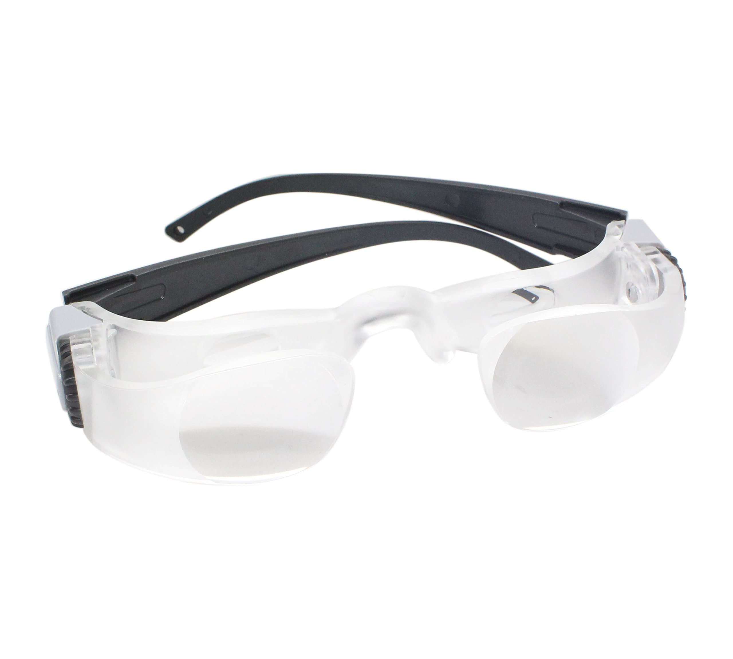Magnifying Glasses Max TV Glasses 2.1X 0 to +300 Degree Portable Goggles Magnifier (Far-Sightedness)