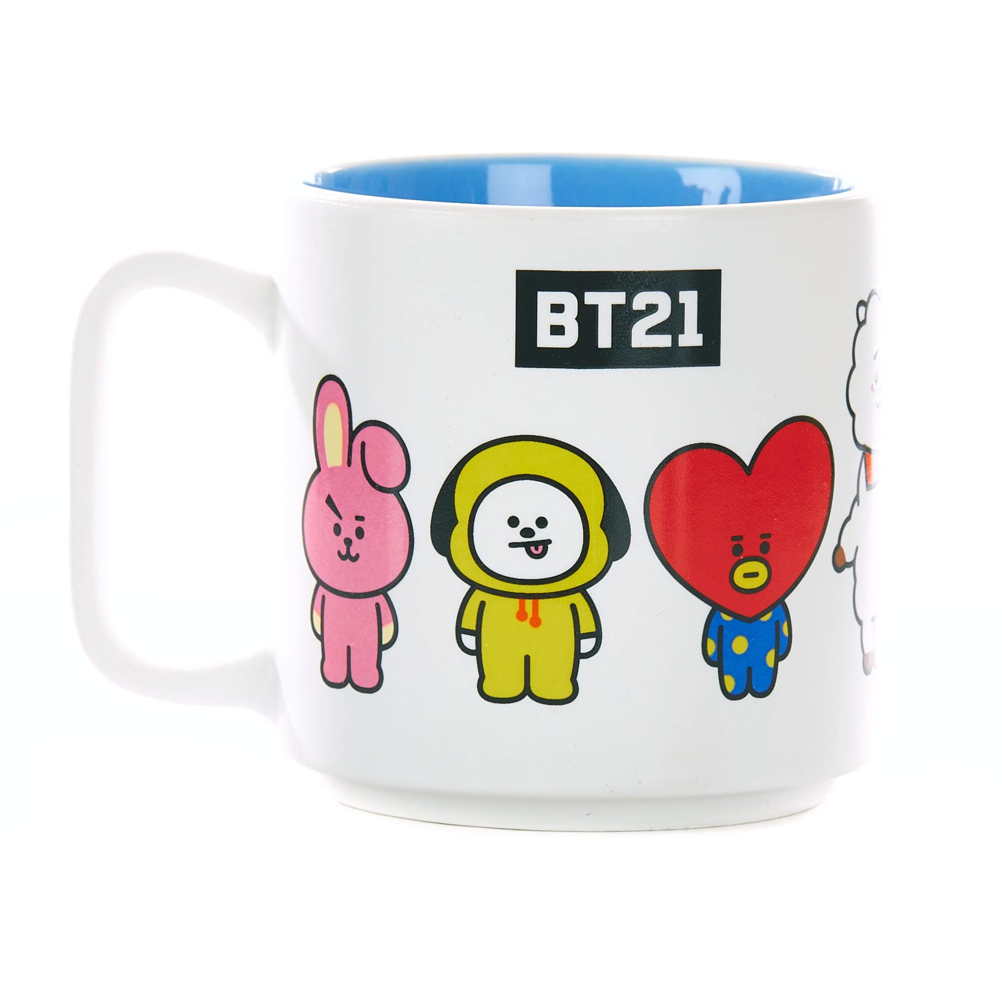 Paladone BT21 Favourite Characters-Officially Licensed Novelty Coffee Mug, Ceramic, White