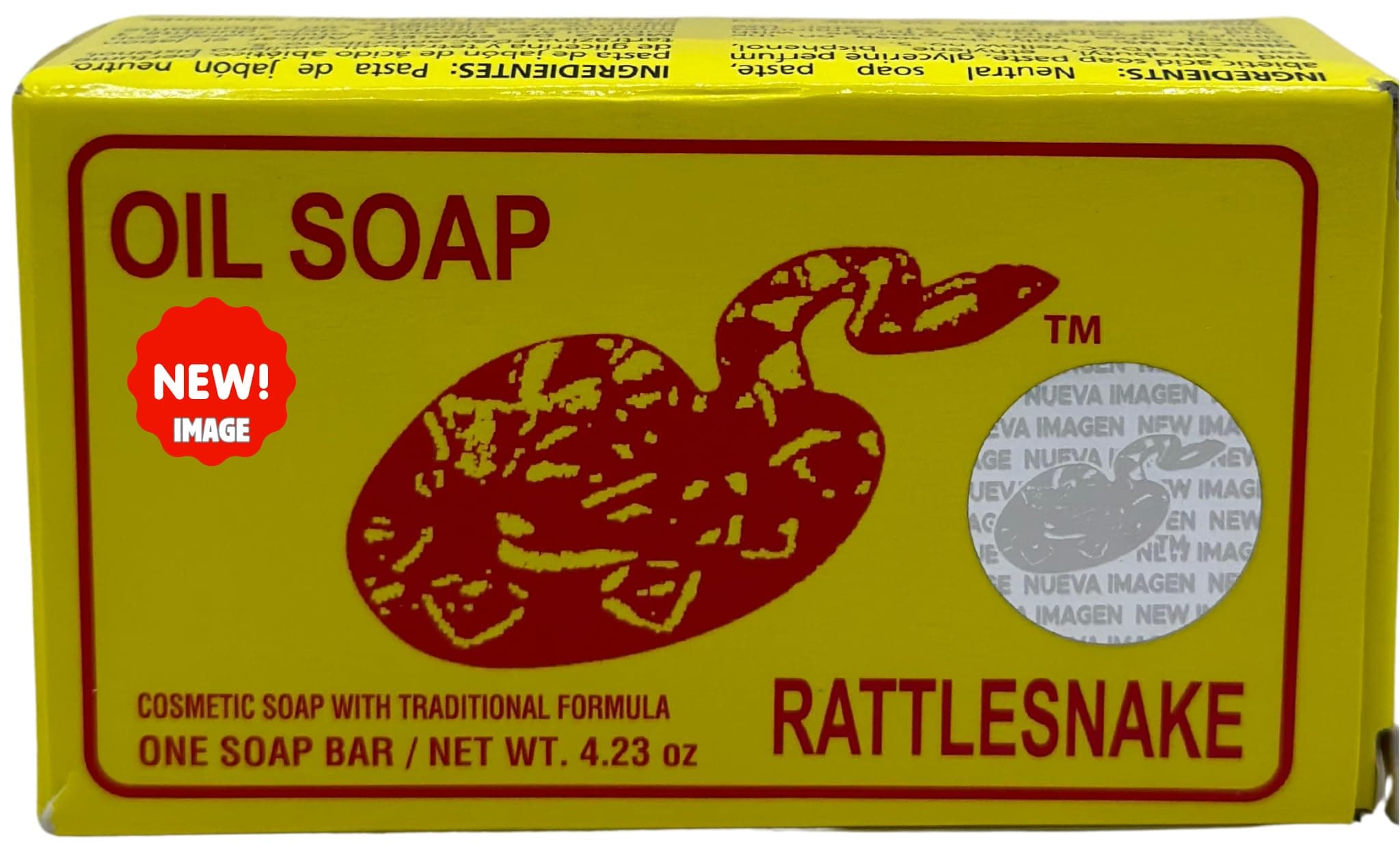 Jabon de aceite de vibora de cascabel (140g) jabon para la cara y todo el cuerpo- Ayuda a eliminar el acne y paño/Rattlesnake soap (4.93 (1)