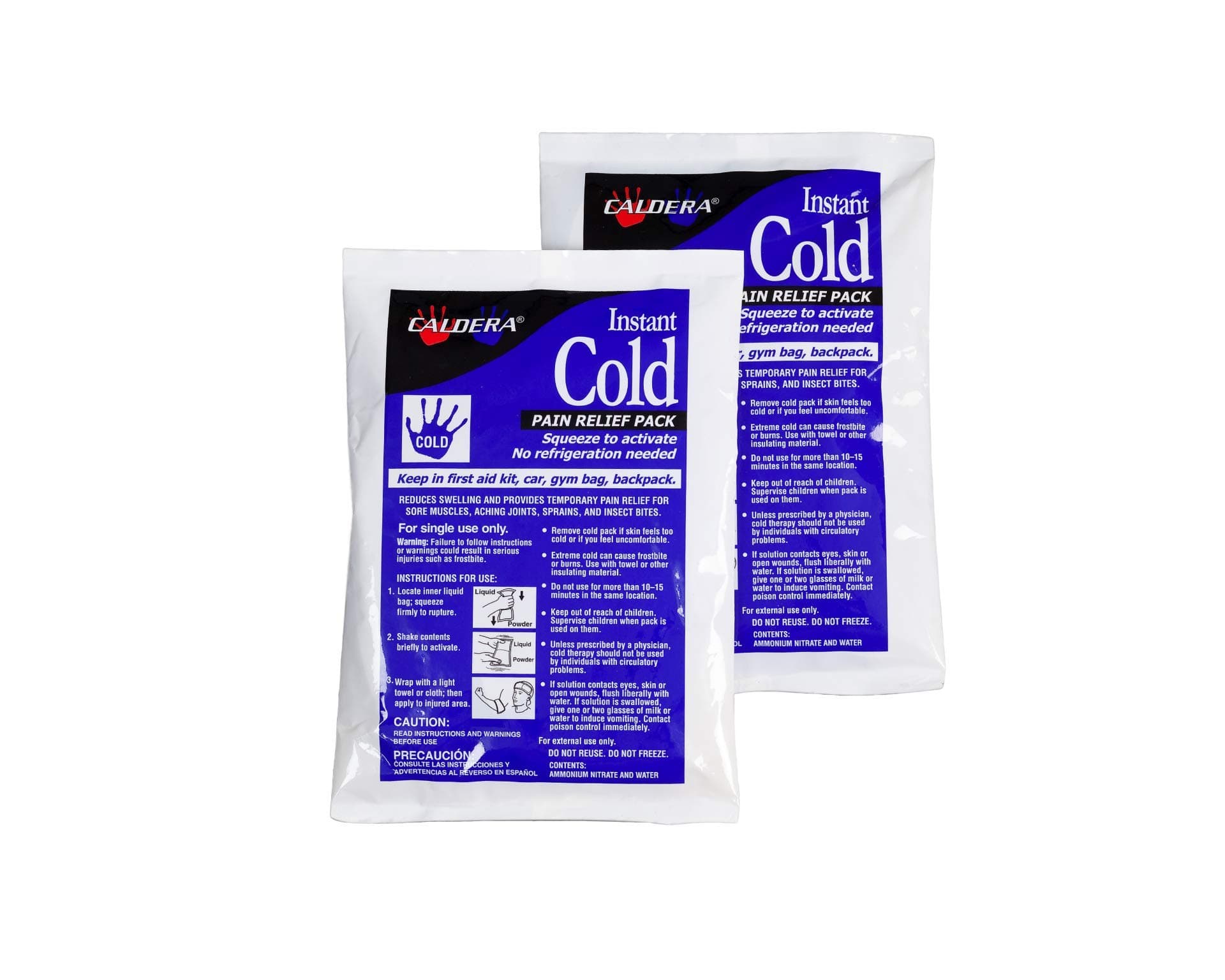 Caldera Instant Cold Pack (Twin Pack)