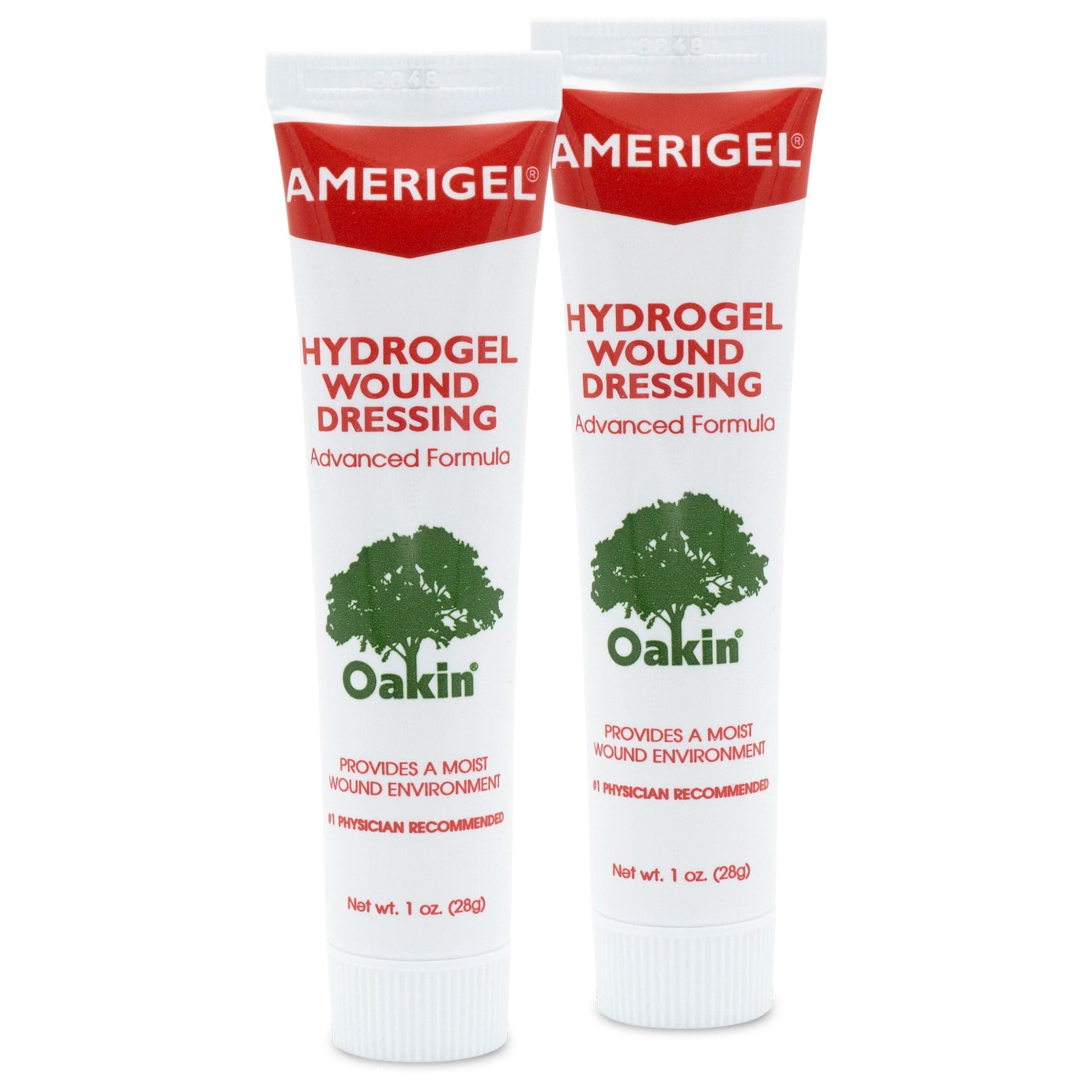 AMERIGEL Hydrogel Wound Dressing (1 oz.) Two Pack - Provides Moisture-Rich Healing Environment for Dry Wounds
