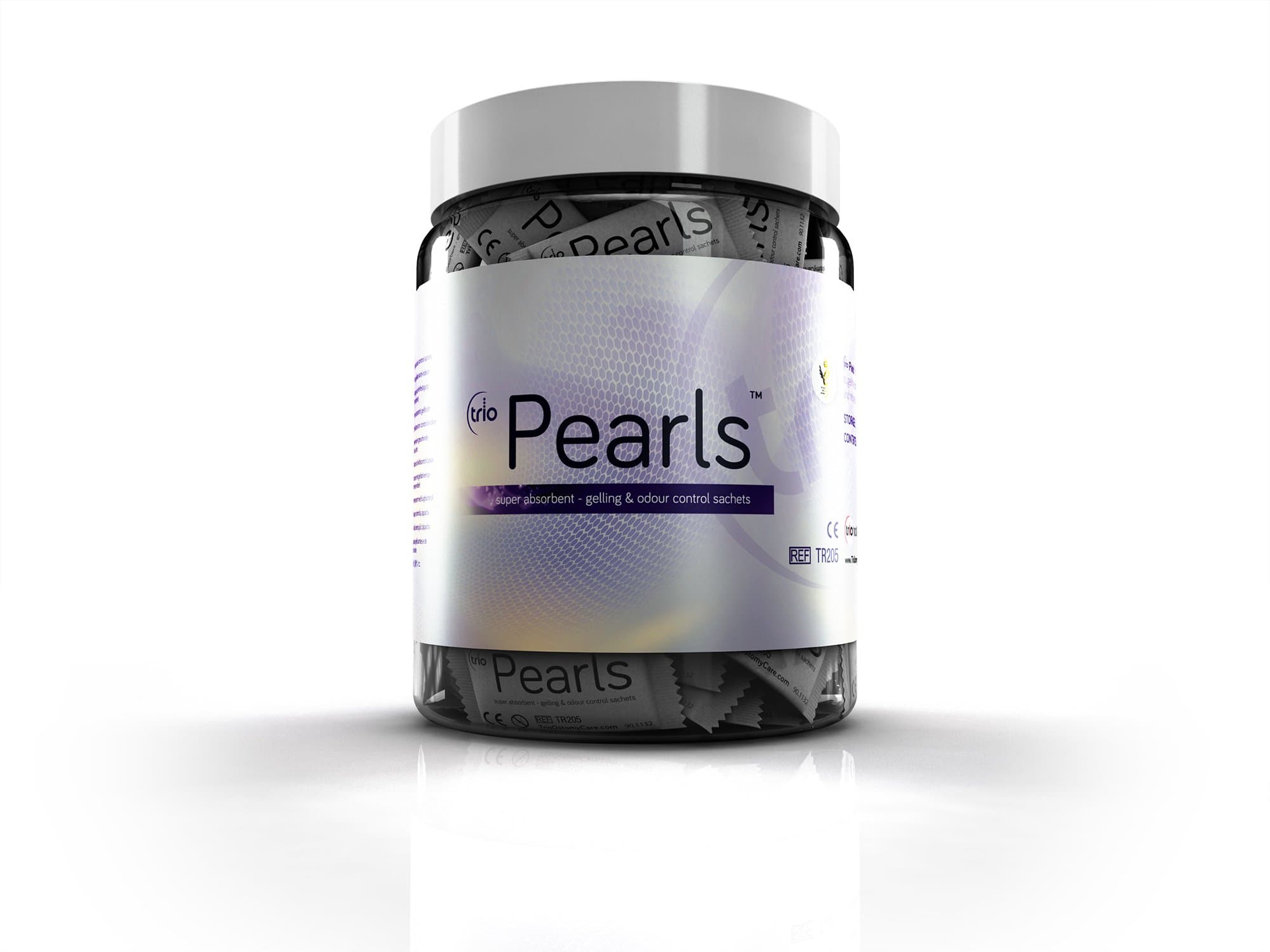 Trio Pearls Odour Reducing Gelling Sachets TR205 (Pack of 100)