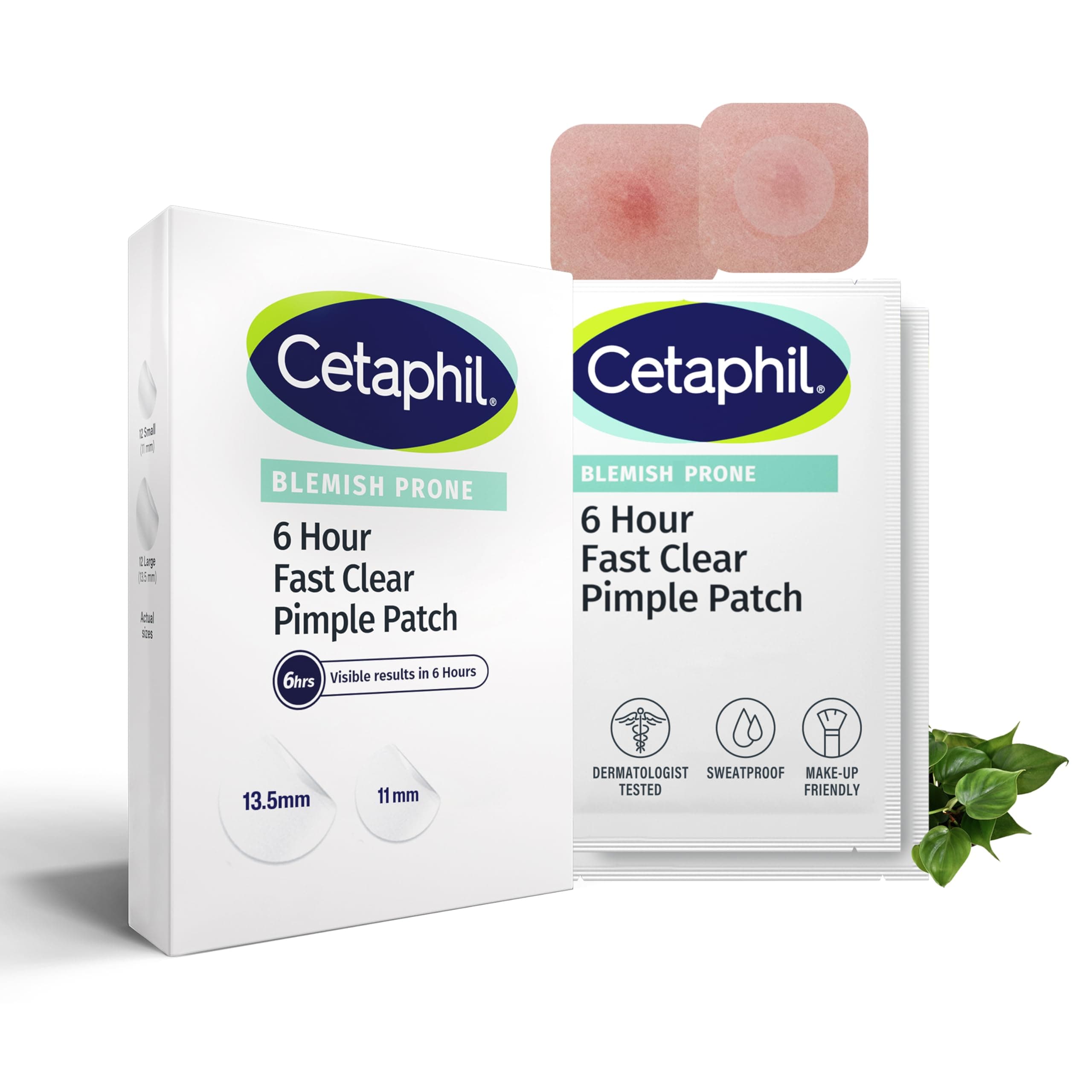 Gentle Clear Pimple Patches, 6 Hour Fast Clear with Salicylic Acid for Blemish-Prone Skin, 24 Emerging Spot Patches