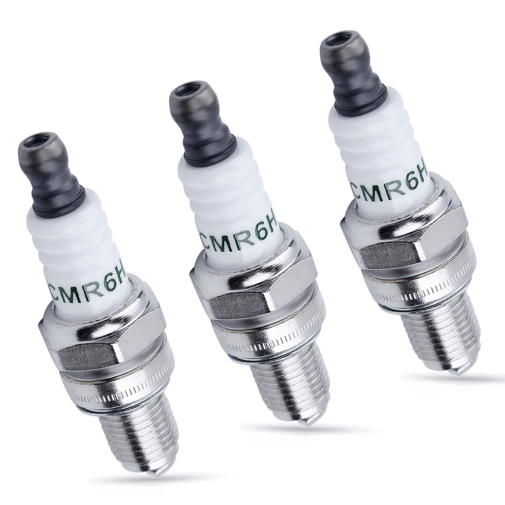 Haishine 3Pcs CMR6H Spark Plug for Stihl FS90 FS100 FS110 FS90R FS100R FS110R MS171 MS181 MS211 BR500 BR550 BR600 Trimmer, NGK 3365 Compatible with Trimmer Chainsaw Brush Cutter Blower