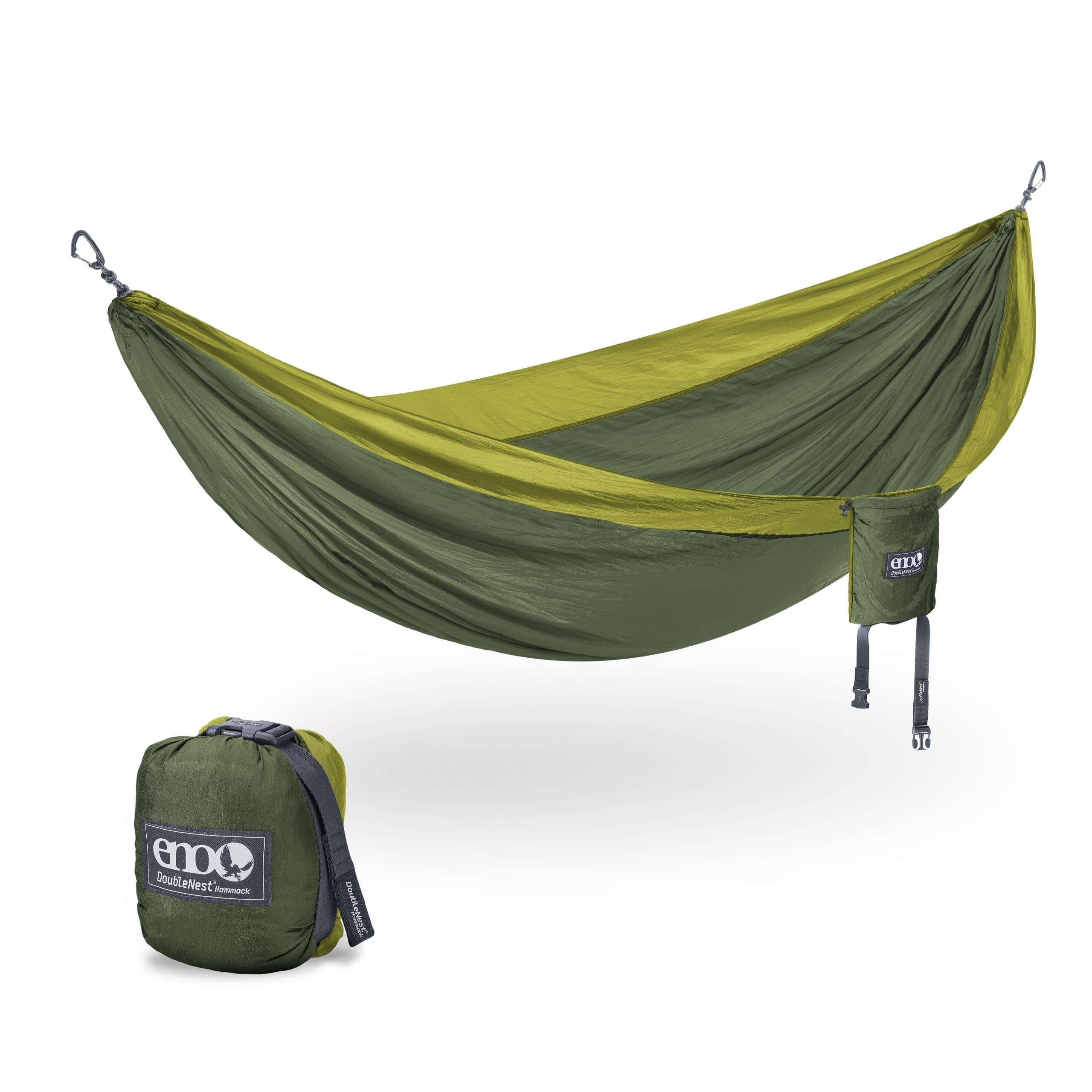 Eagles Nest Outfitters DoubleNest Lightweight Camping Hammock, 1 to 2 Person, Special Edition Colors, ATC