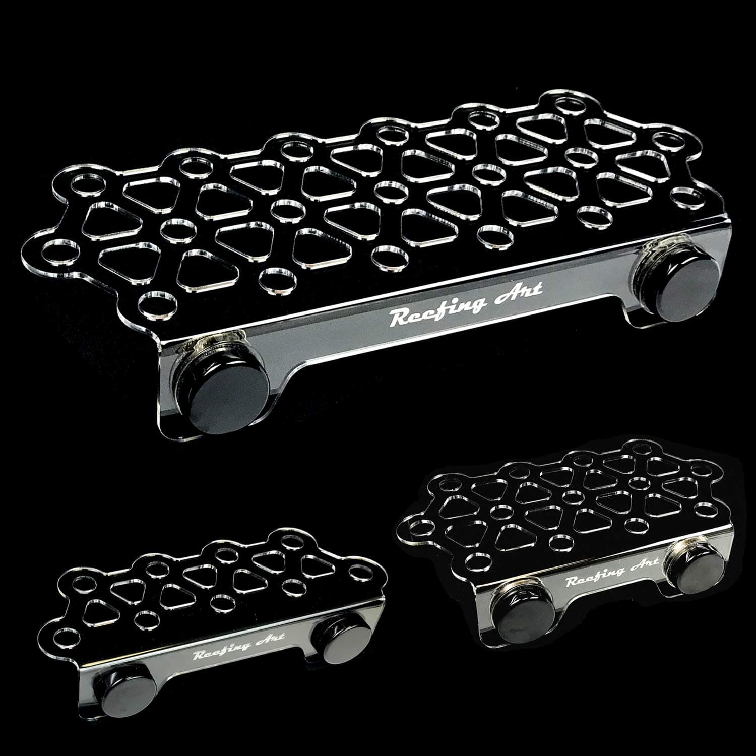 Magnetic Coral Frag Rack Strongest N52 Magnets Holds up to 41 Plugs (Large Max)