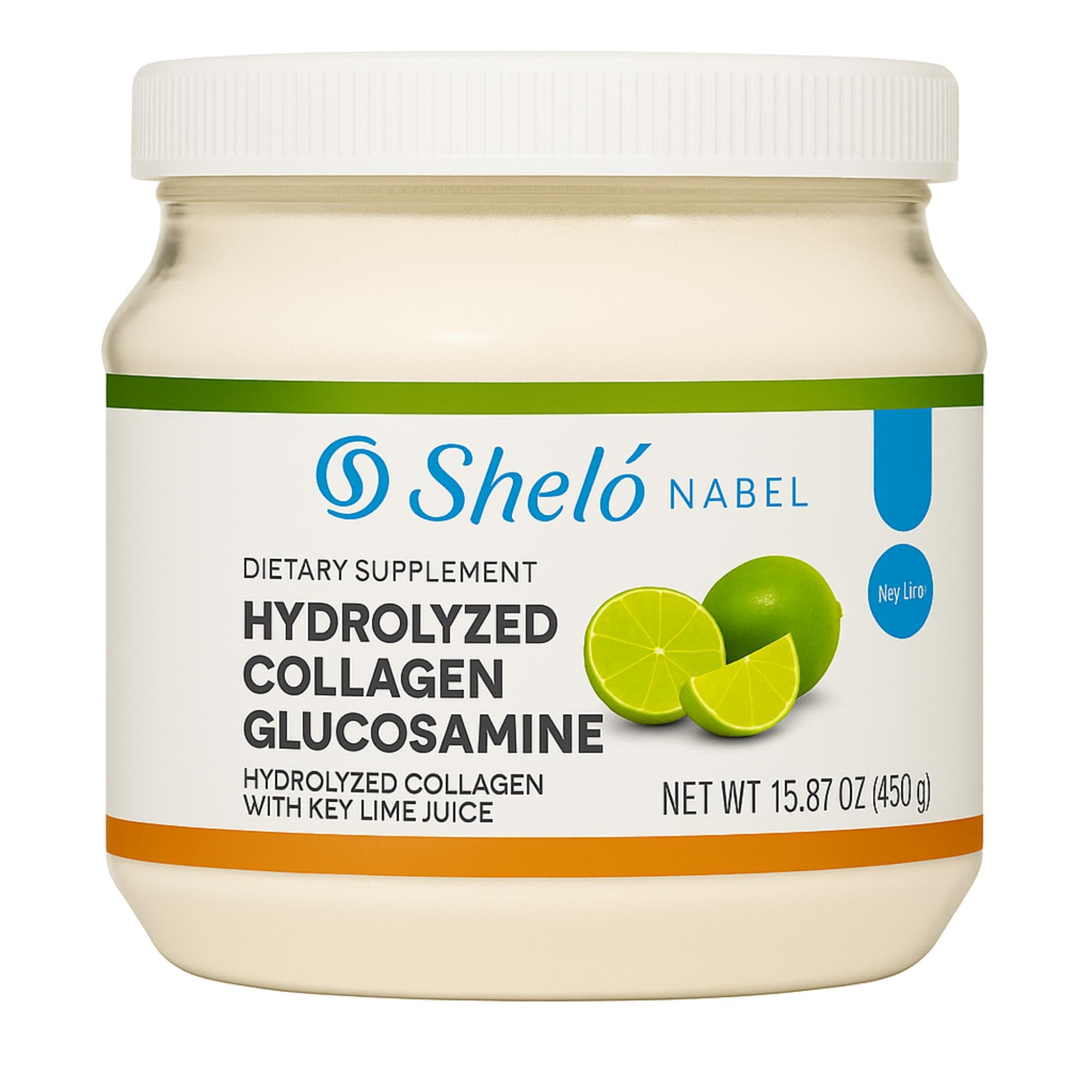 Colageno Limon Shelo Nabel Polvo/Collagen Lemon Powder Coyunturas Huesos Dolores Reumaticos, 15.87 oz