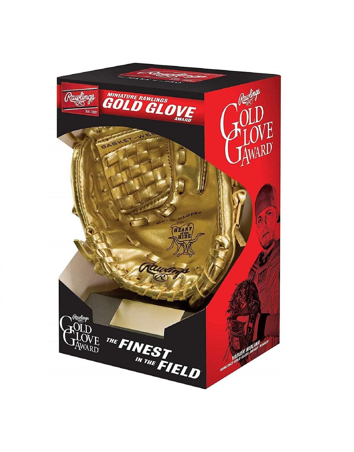 Mini Gold Glove Award Trophy | Stand Included | Replica