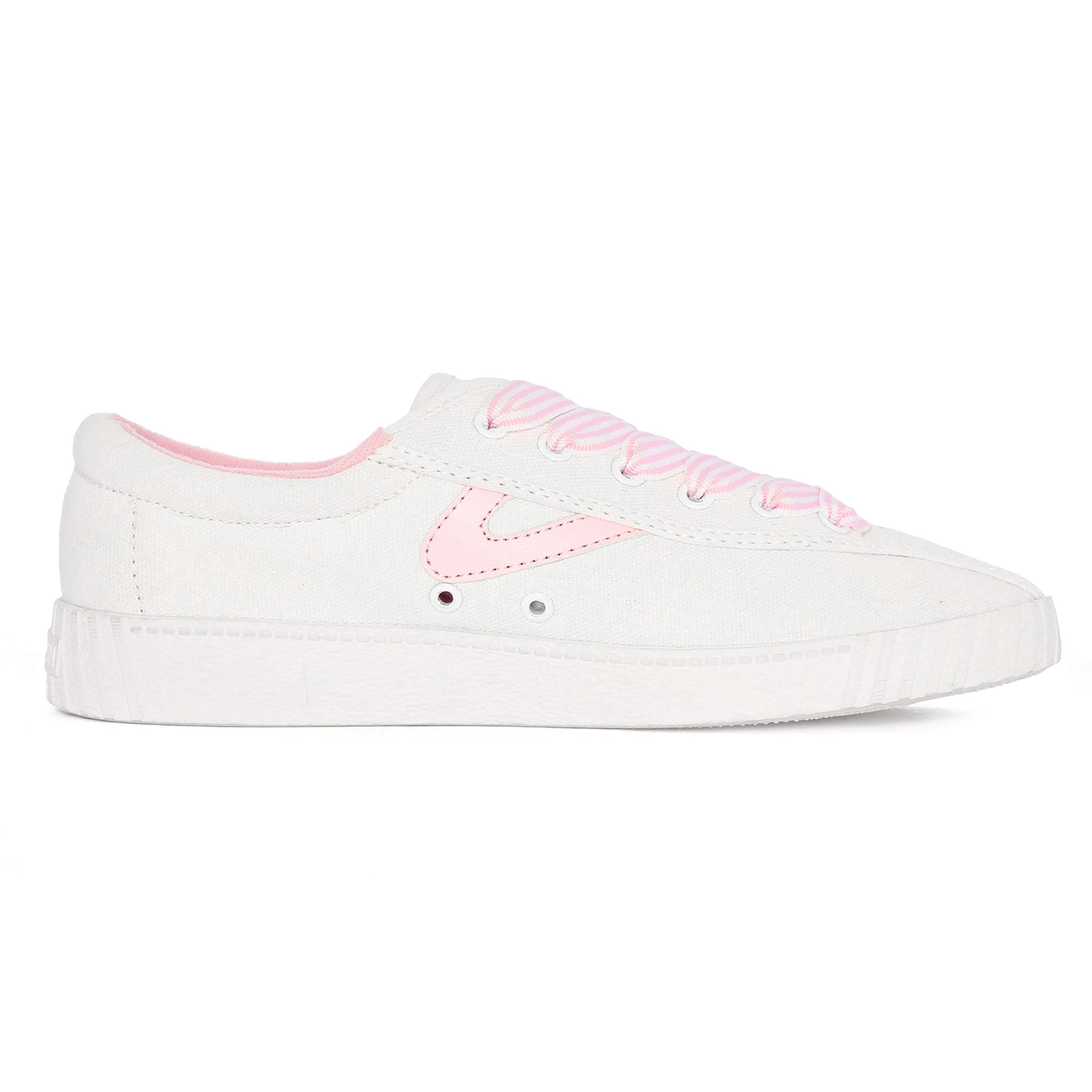 TRETORN Women's Nylite 28 Plus Sneakers in Whtpnk, 7.5 US Pink