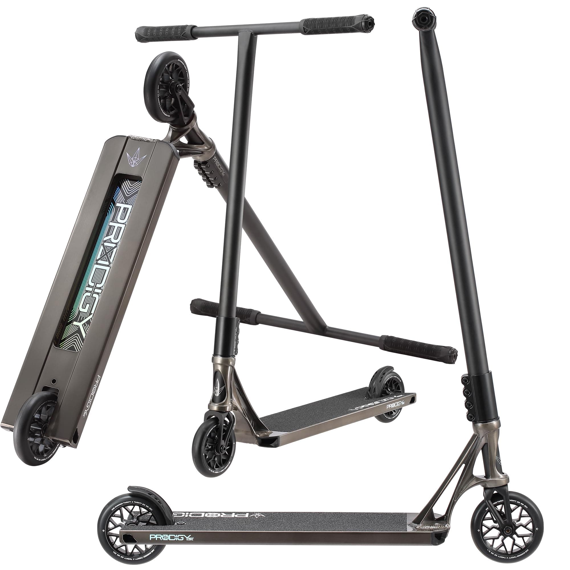 Envy Scooters Prodigy X Street Pro Scooter- Quality, High Performance Scooters Built from Professional Level Parts- Perfect Street Scooter for All Skill Levels