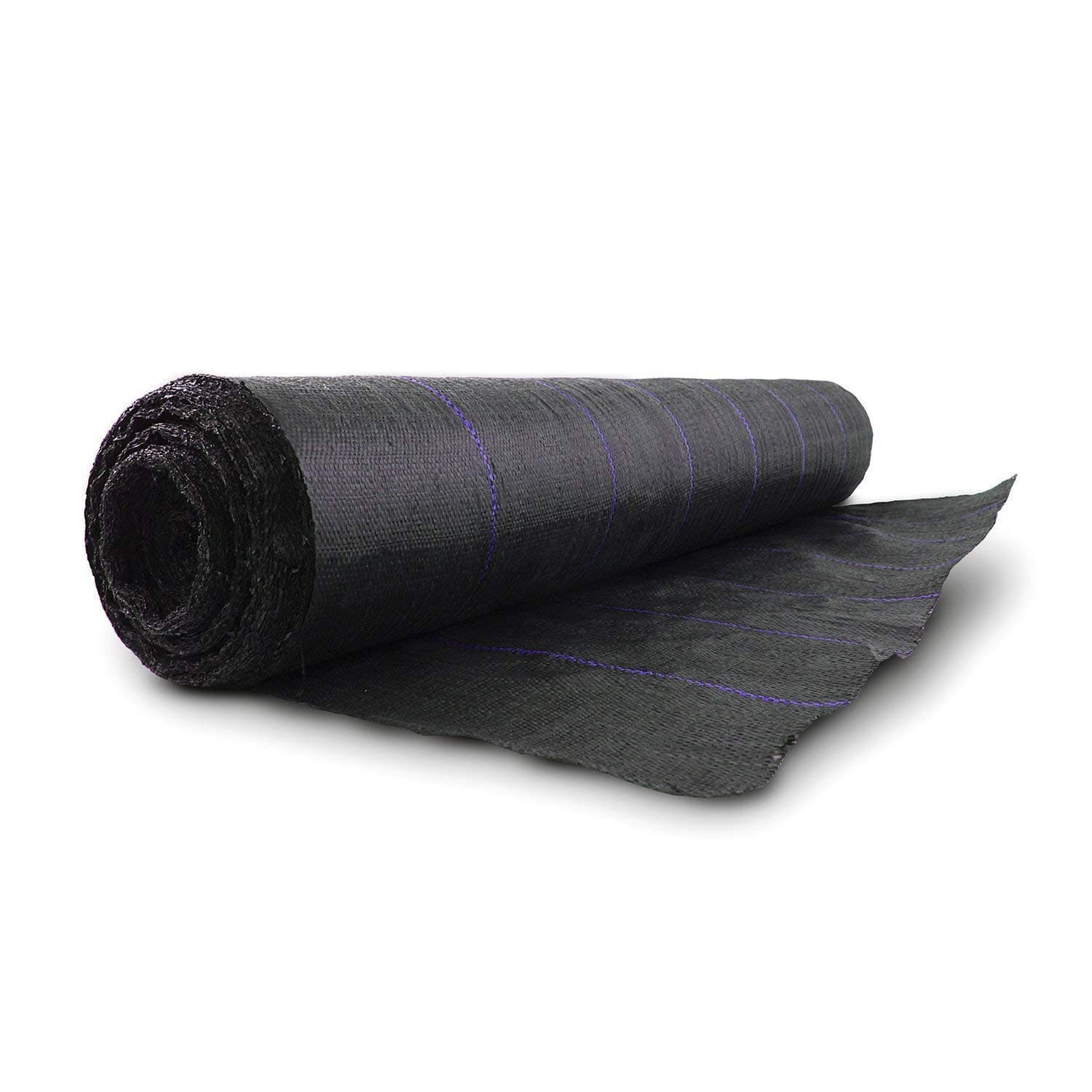 Earth Tack Polyethylene Woven Geotextile Fabric Floor Underlayment for Holding Soil and Sand (6.5x300ft)