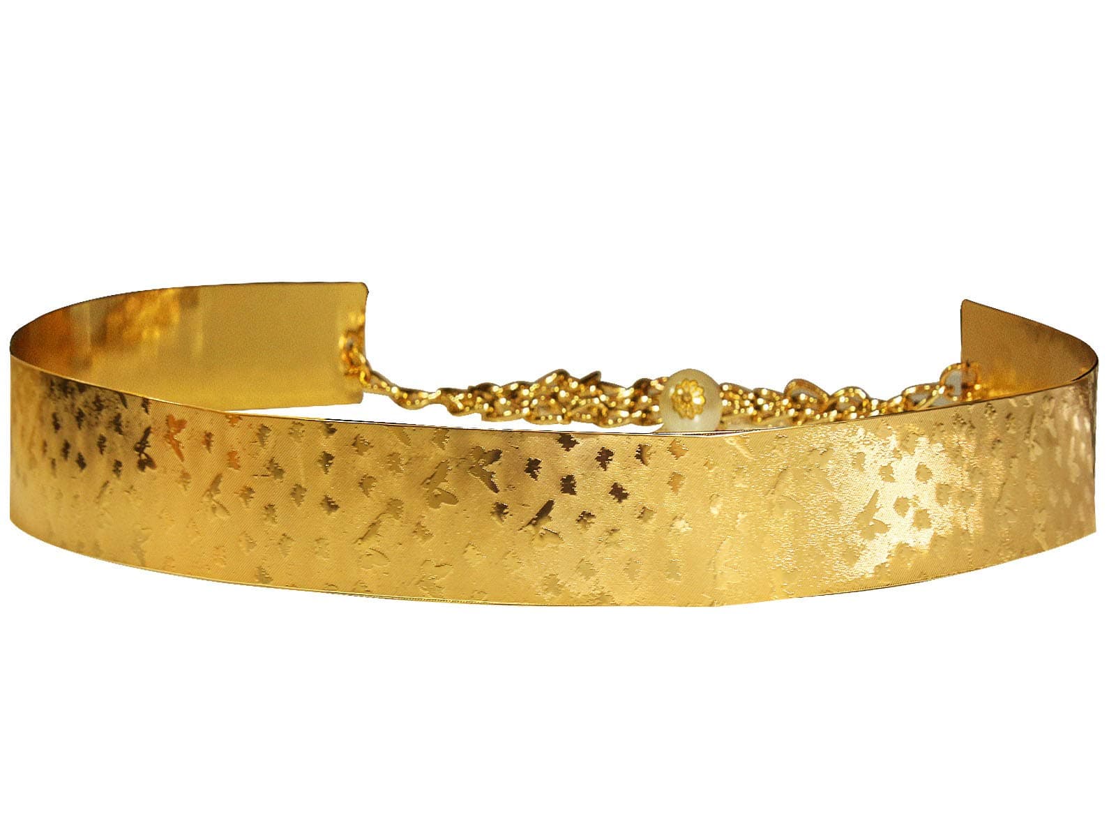 Women's Metal Kamarbandh Waist Belt (Free Size)