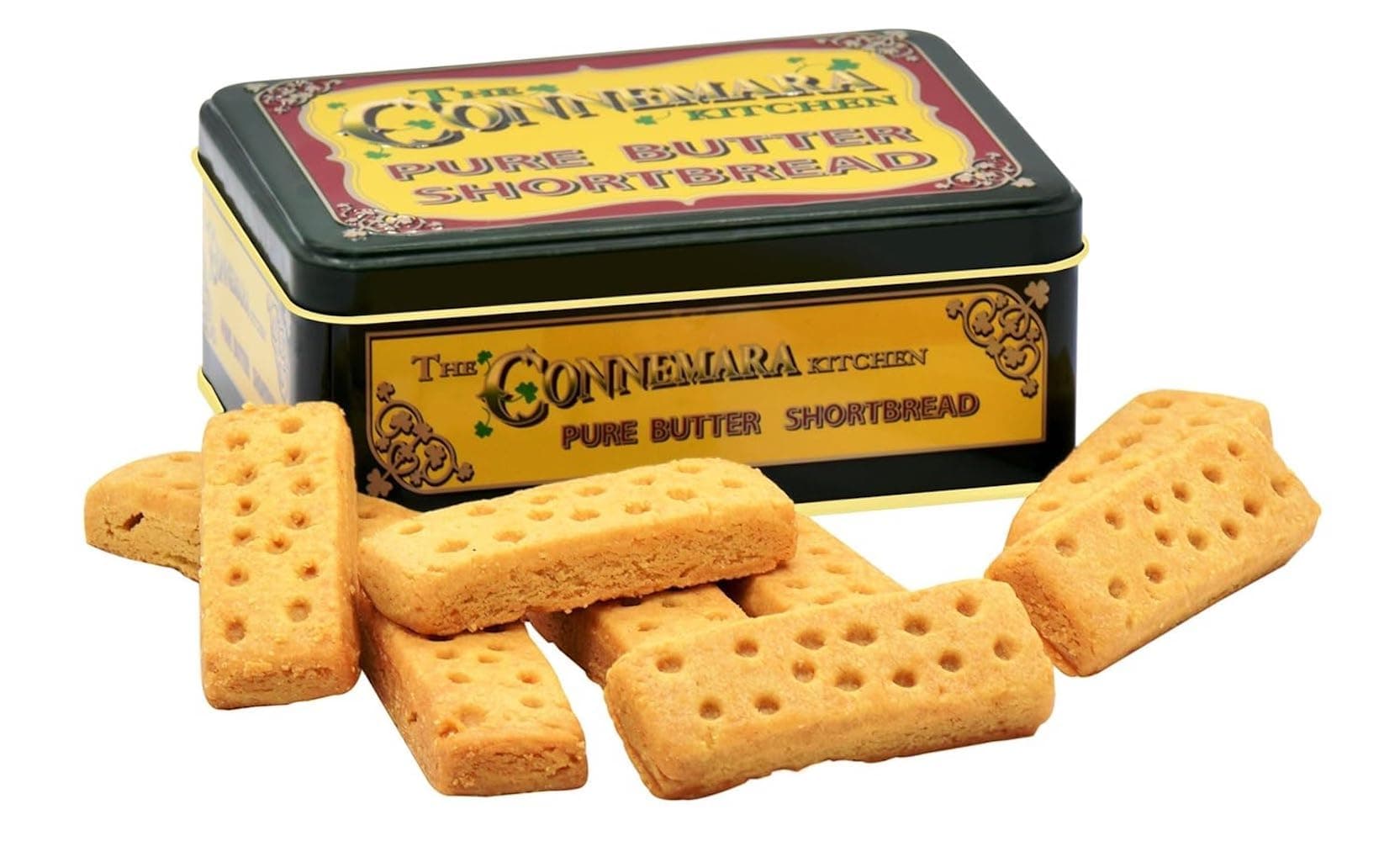 The Connemara Kitchen Irish Pure Butter Shortbread Tin - 150g FROM IRELAND