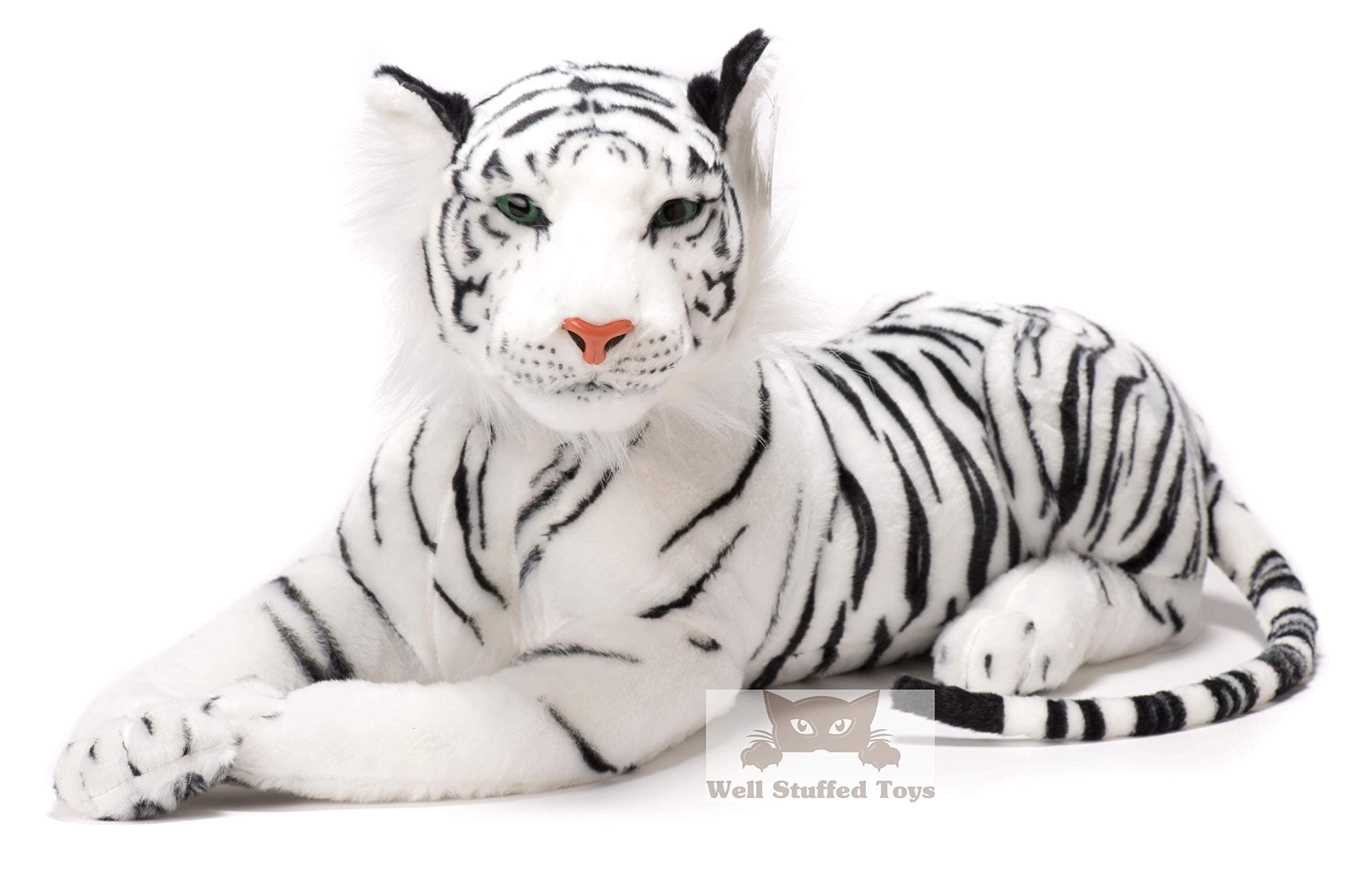 Large White Tiger Plush 140cm 50"