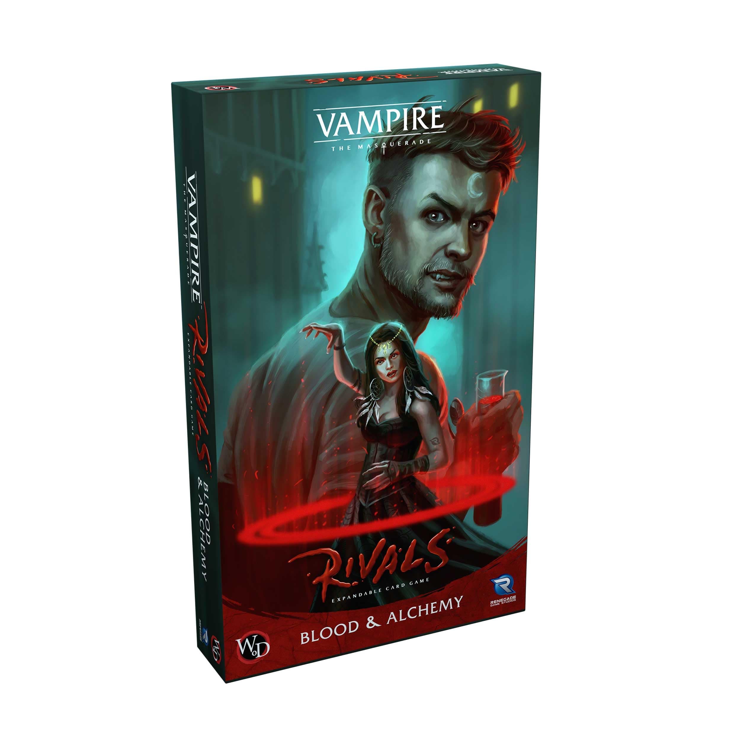 Renegade Game Studios Vampire: The Masquerade Rivals Expandable Card Blood and Alchemy