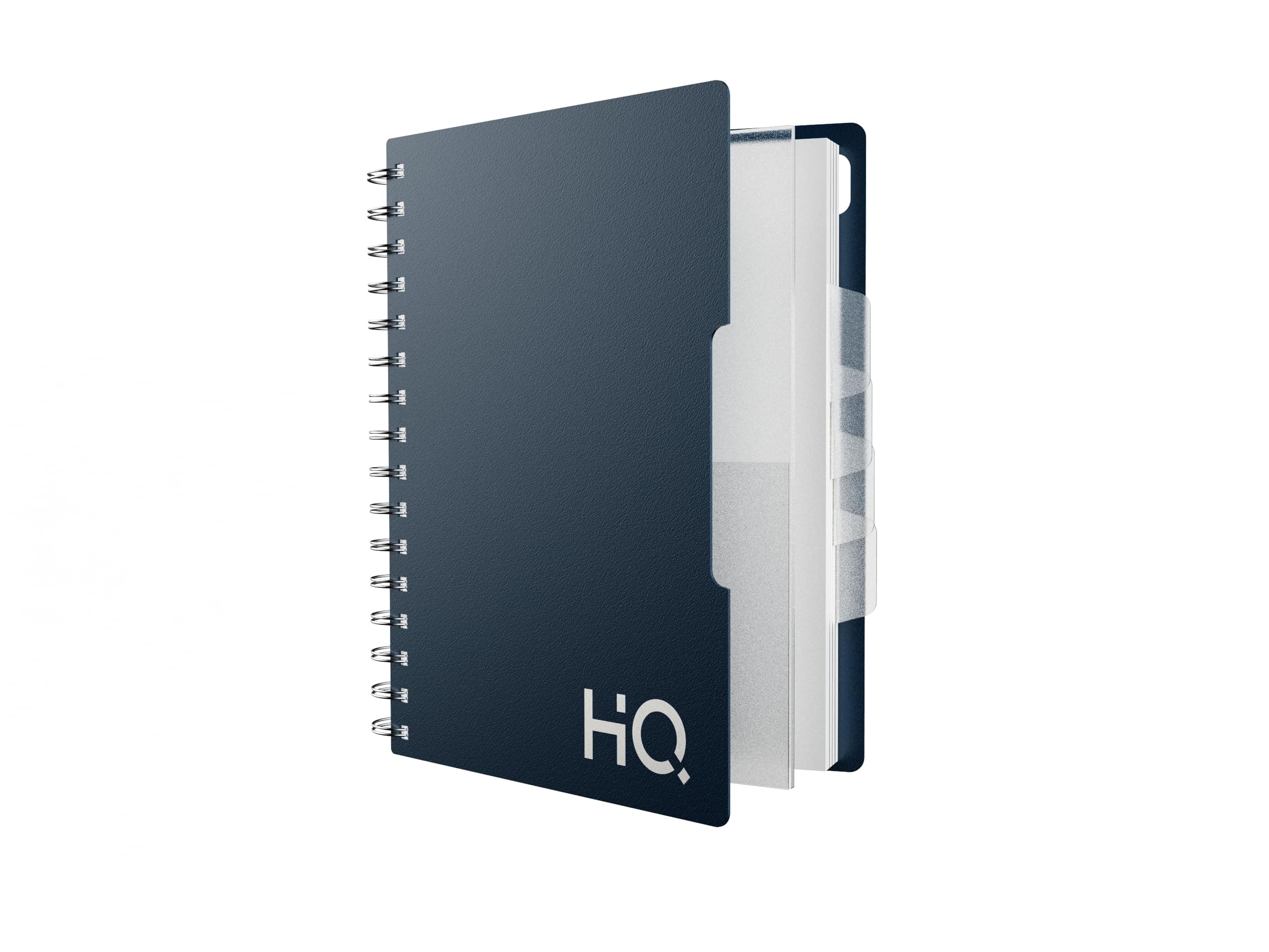 YOUVA Navneet HQ | Wiro Bound |Single Subject Book |14.8x21 cm |Single Line |160 Pages |Blue
