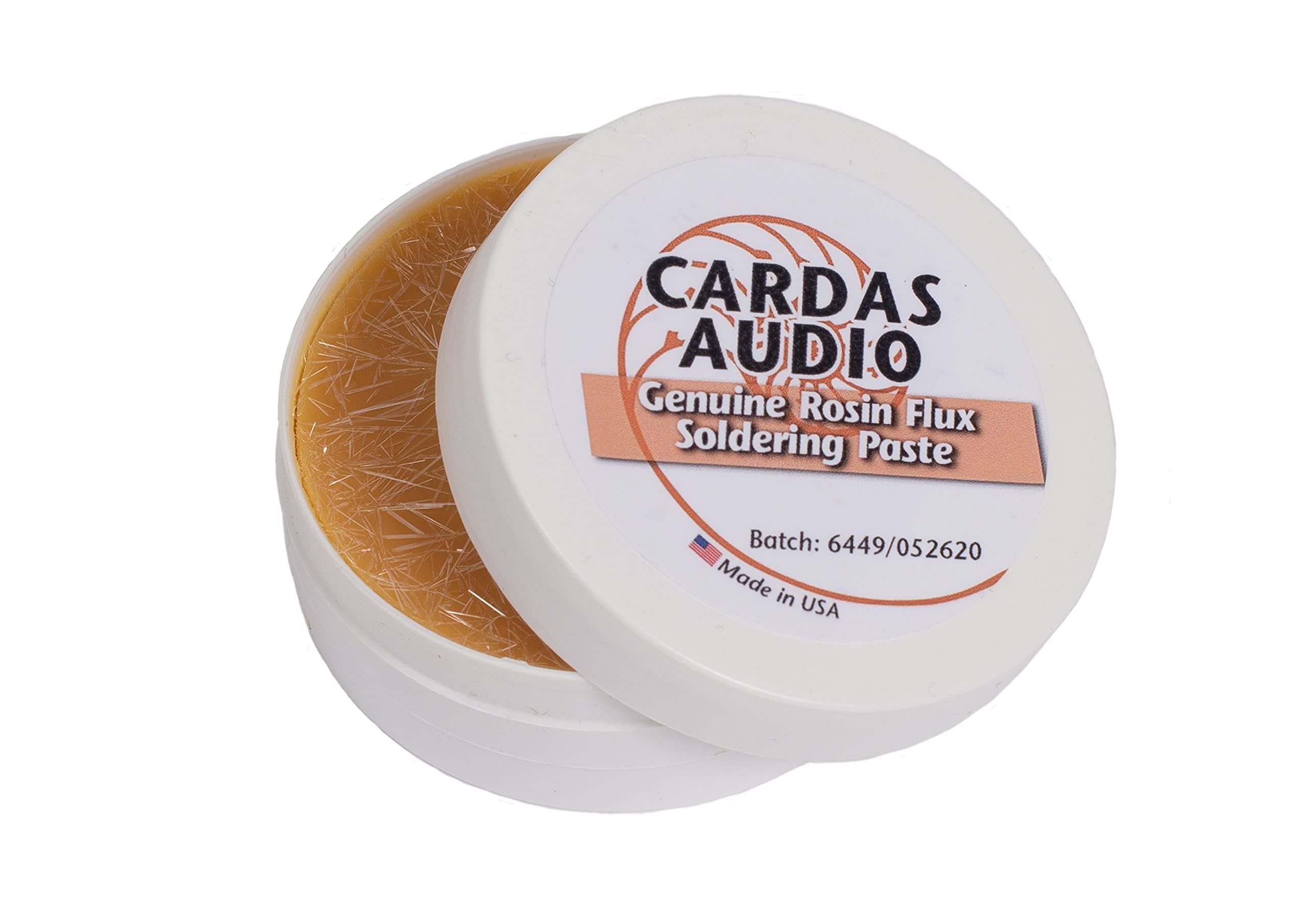 CARDAS AUDIO Activated Rosin Solder Paste Flux for Quality Soldering 2 oz (55g) Jar