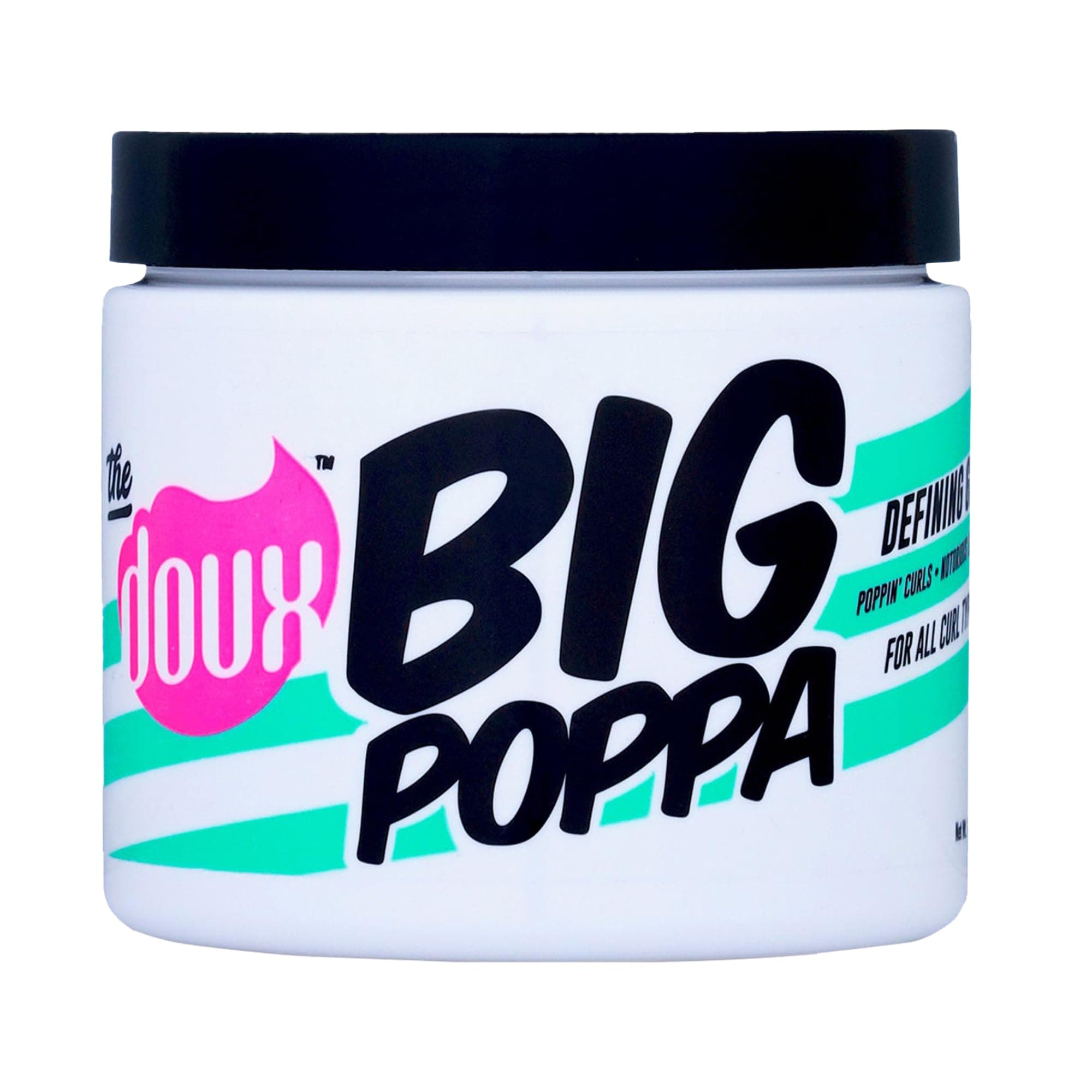 BIG POPPA Curl Defining Gel for Curly Hair – Frizz Control Styling Gel with Babassu Oil for Long-Lasting Shine & Soft Hold – Non-Crunch Hair Gel for Women, Coils, Waves & Curls