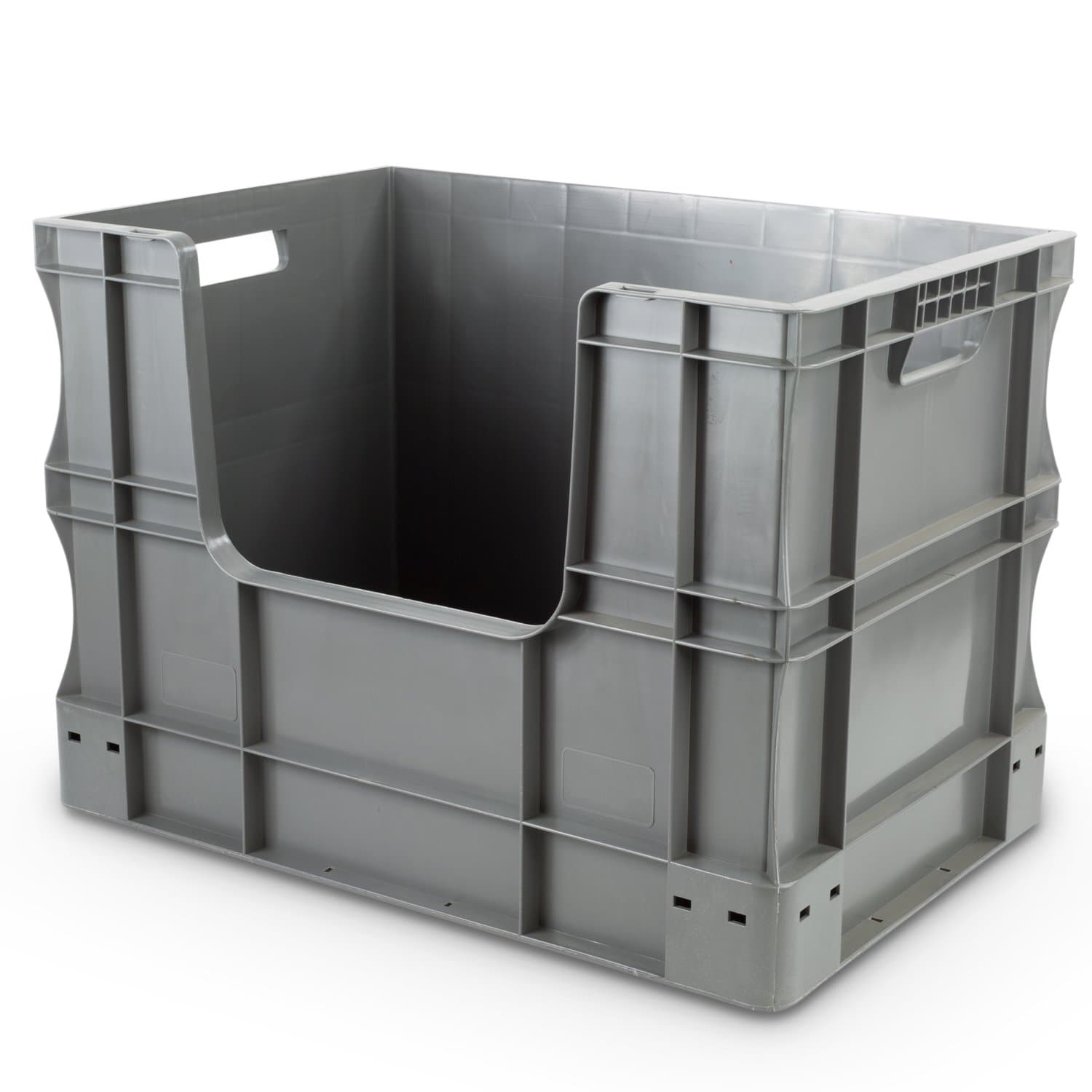 Hans Schourup Storage Euro Container with Window Sides, 600 x 400 x 430 mm, 90 22601033 L