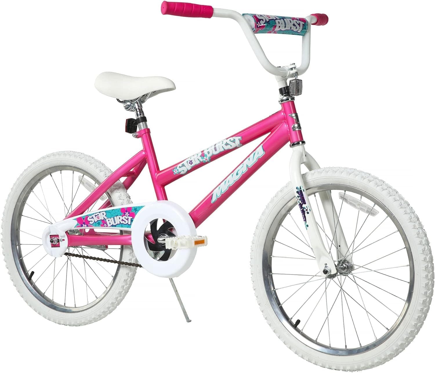 Childrens Bike Star Burst Bicycle Wheel for Exercise, Play, Gift Bicycle for Girls, Boys Ride Outside