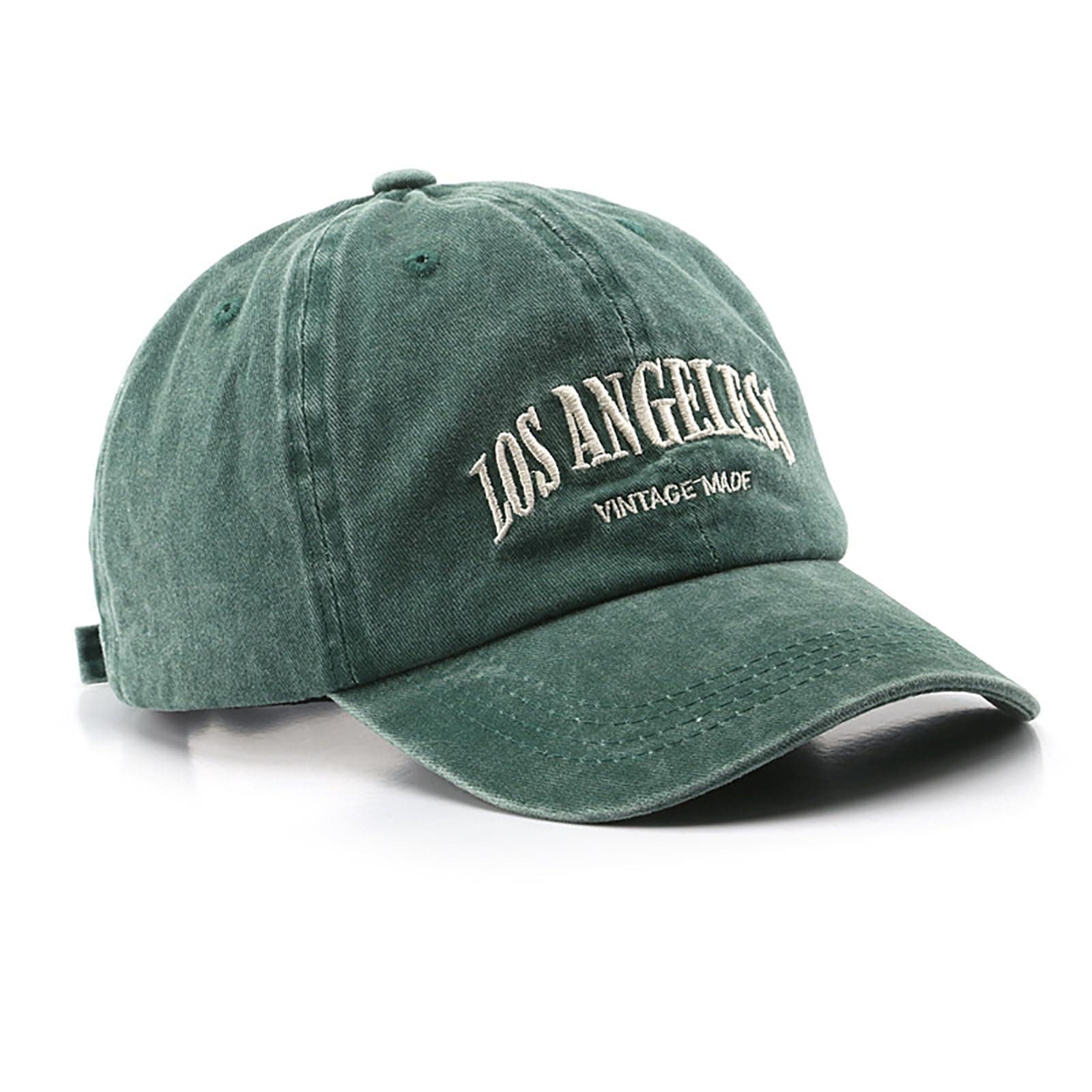 Los Angeless Hat Distressed Vintage Embroidered Baseball Cap for Men and Women