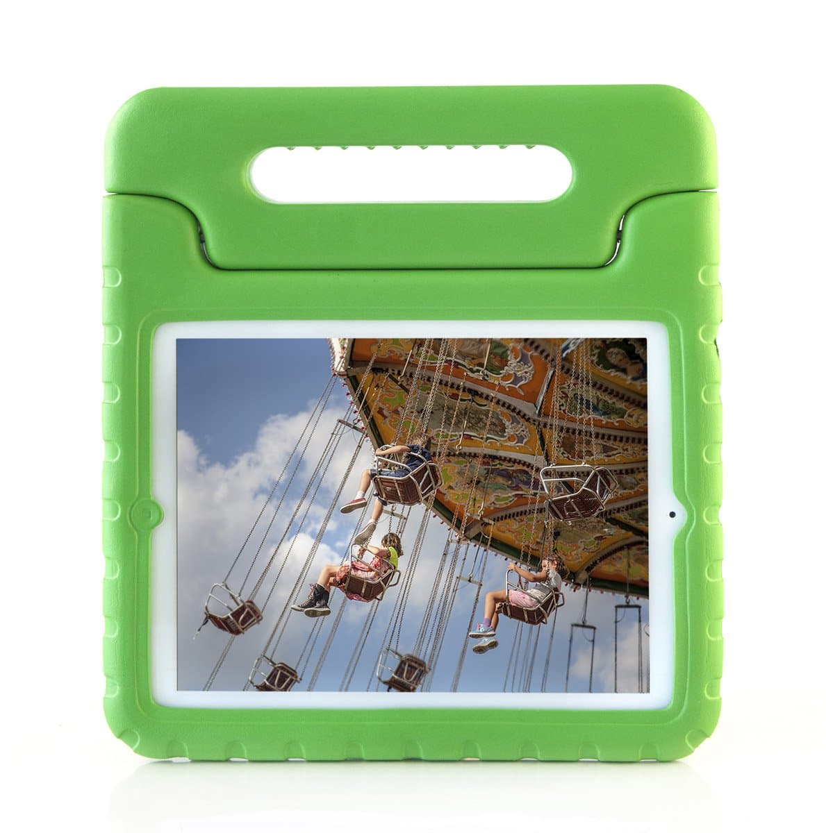 suchAcase Kids Friendly Baby Safe Light Weight Protective Foam Case for Apple iPad Air (Green)