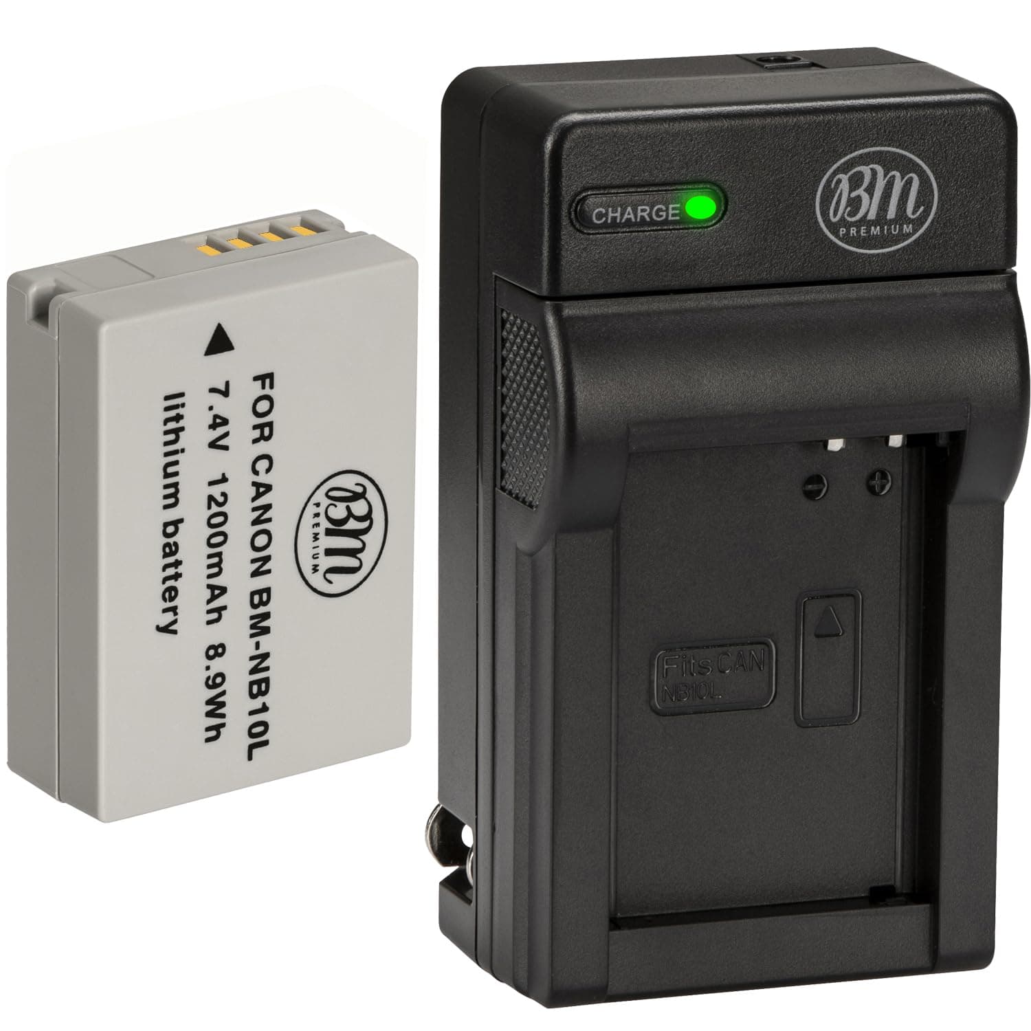 NB-10L Battery and Charger Kit Canon PowerShot SX40 SX50 HS SX60 HS G15 G16 G1 X Digital Camera