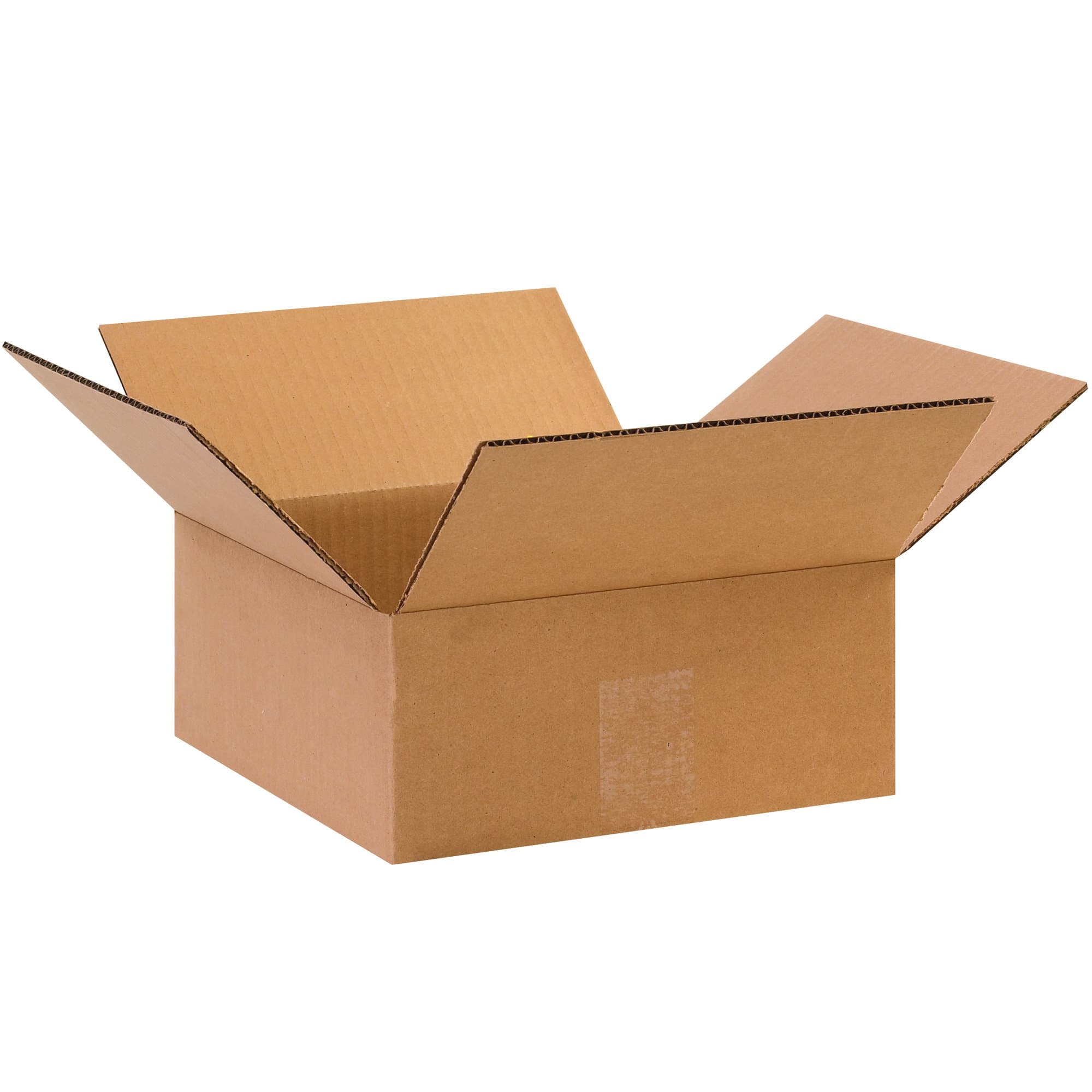 - BOX USA 10 x 10 x 4 Corrugated Cardboard Boxes, Flat 10"L x 10"W x 4"H, Pack of 25 | Shipping, Packaging, Moving, Storage Box for Home or Business, Strong Wholesale Bulk Boxes