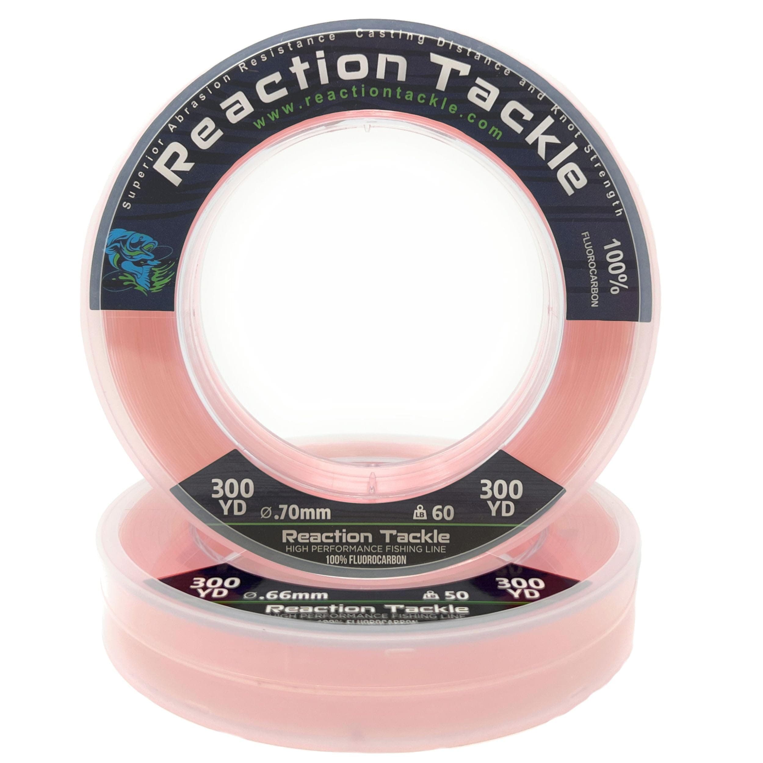 100% Pure Fluorocarbon Fishing Line - High Strength, Abrasion-Resistant, Fast-Sinking, Virtually Invisible, with Added Sensitivity - Ideal for Saltwater and Freshwater Leader Line