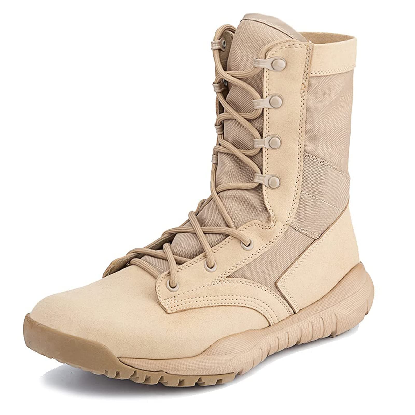 Mens' Ultra-Light Combat Boots Military Tactical Work Boots