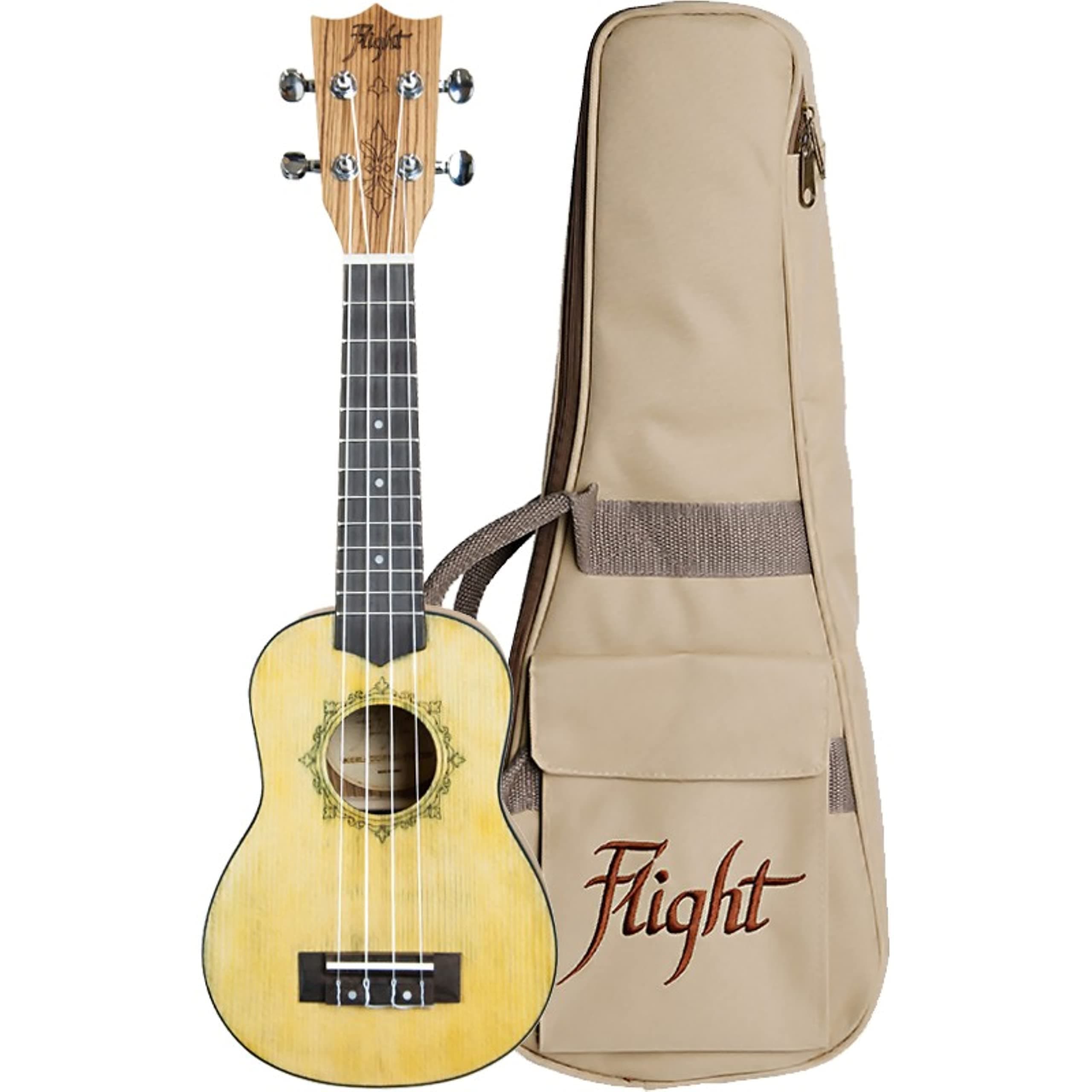 Flight DUS330 Soprano Ukulele - Relic