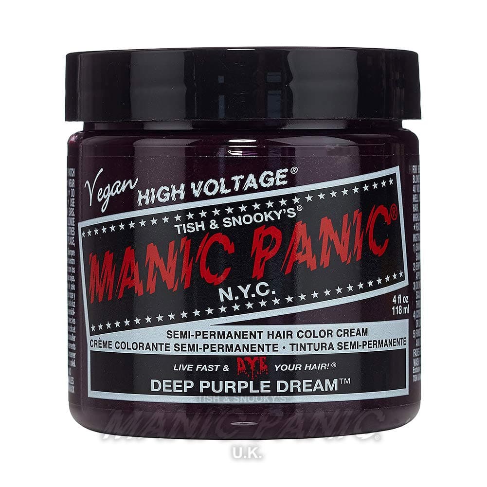 Manic Panic Classic High Voltage Deep Purple Dream 118ml - Semi-Permanent Dye Cream