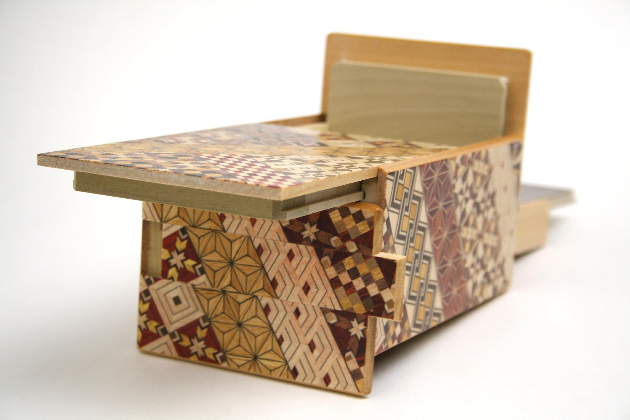 Japanese Puzzle Box 5sun 7+1steps with Drawers