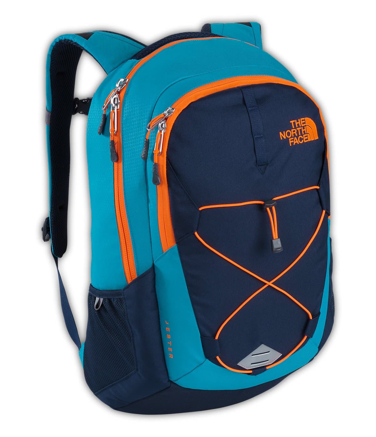 The North Face Jester Backpack Enamel Blue/Shocking Orange Size One Size