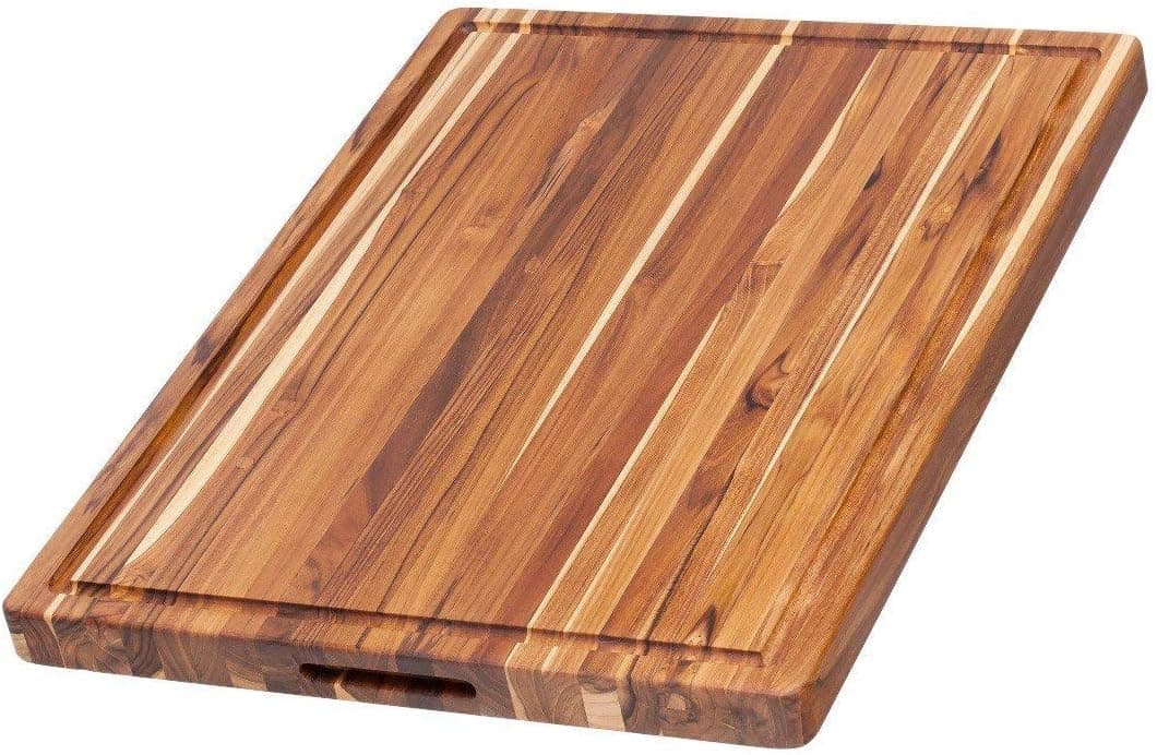 Edge Grain Cutting Board w/Hand Grip + Juice Canal (Rectangle) | 20" x 15" x 1.5"