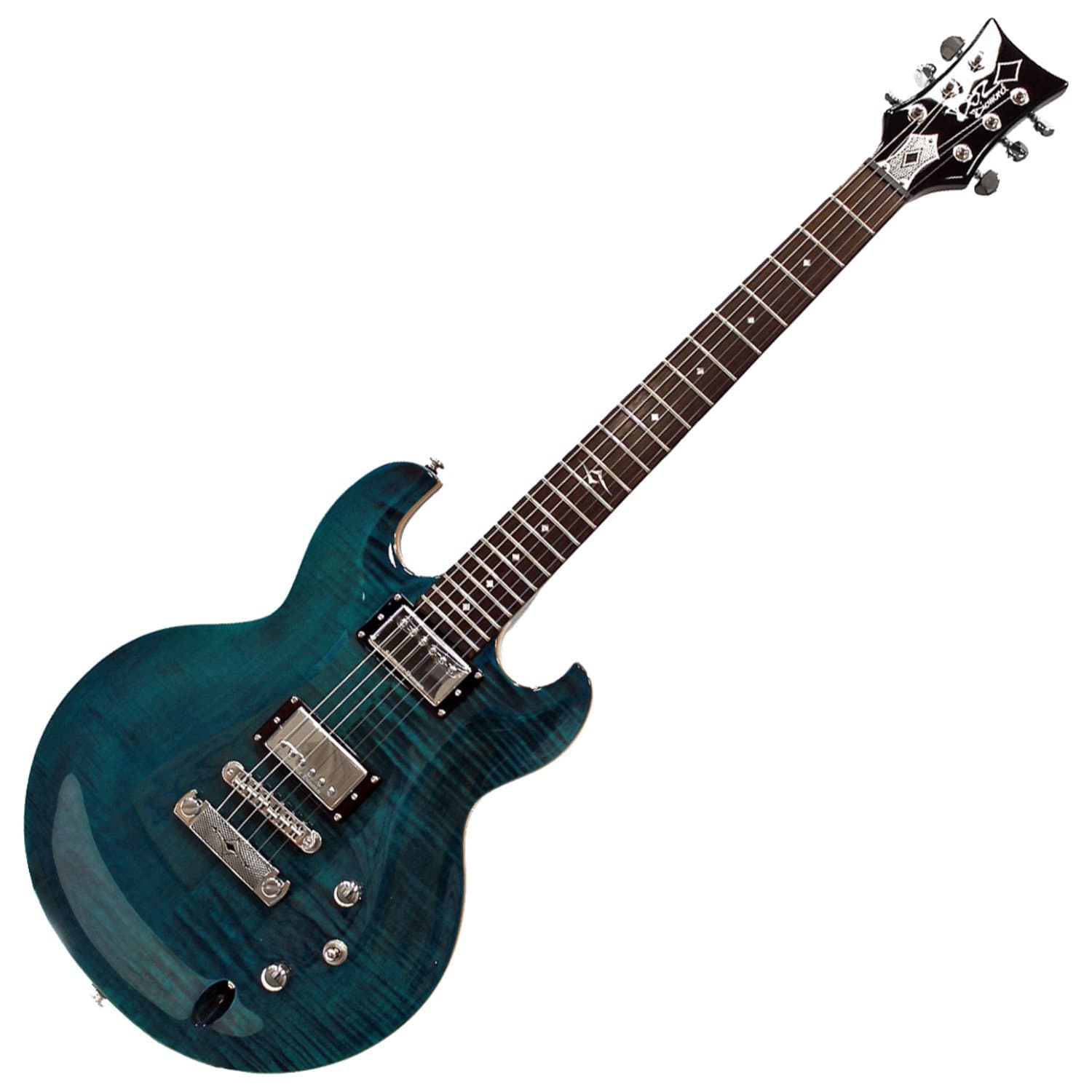 BRAND NEW DBZ Royale ROYFM3-TT Trans Teal Flame Maple Electric Guitar