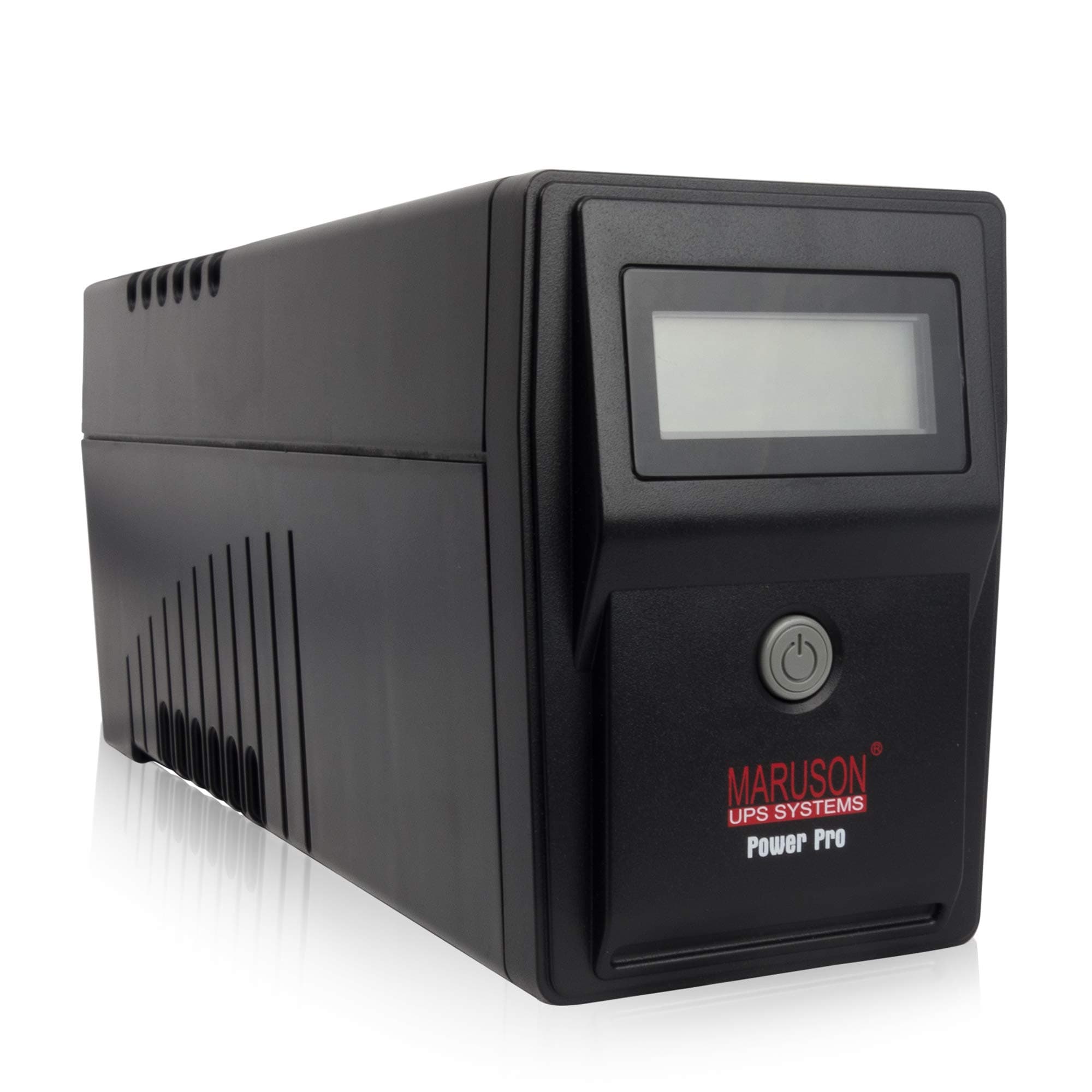 MARUSON Line Interactive UPS System, 600VA / 360W, 6 Outlets, AVR, Overload and Overcharge Protection, 860J Surge Protection, UL Certified (Power Pro ALCD Series) (600VA / 360W)