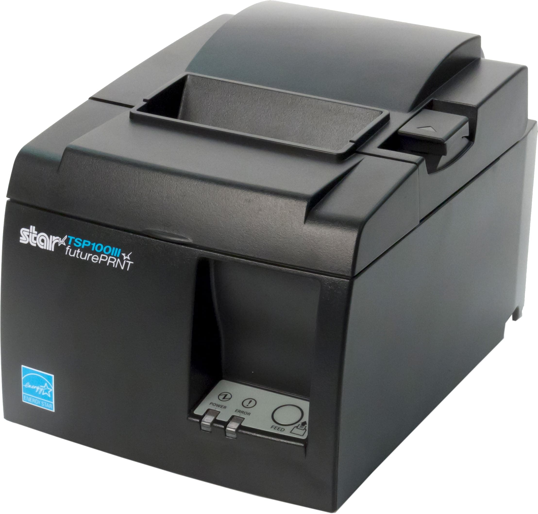 TSP143IIILAN Ethernet (LAN) Thermal Receipt Printer with Auto-cutter and Internal Power Supply (Grey)