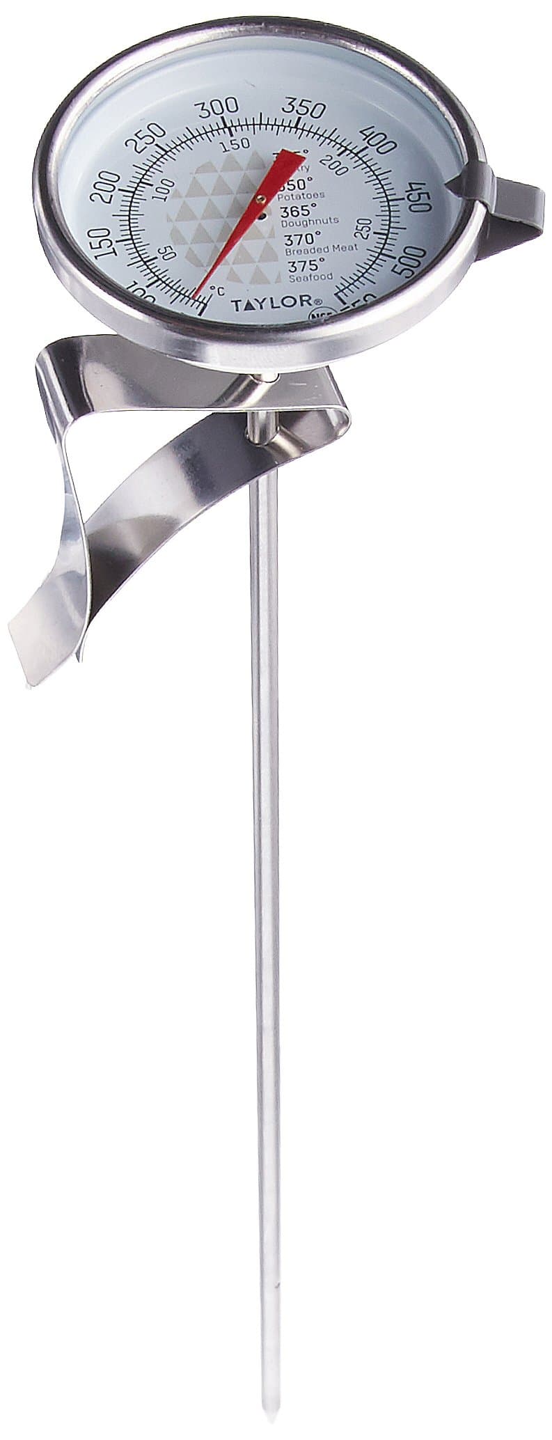 3522 TruTemp Series Candy / Deep Fry Analog Dial Thermometer with 12" Stem