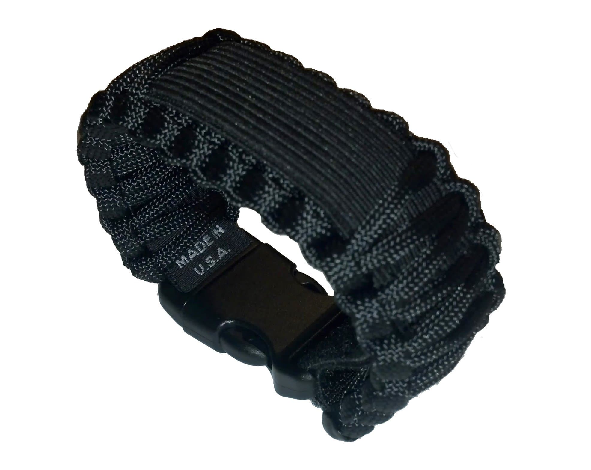 SURVCO Adjustable 550 Para Cord Watch Band - Seiko, Luminox, Timex, Tactical, Adjustable, 550 Para Cord